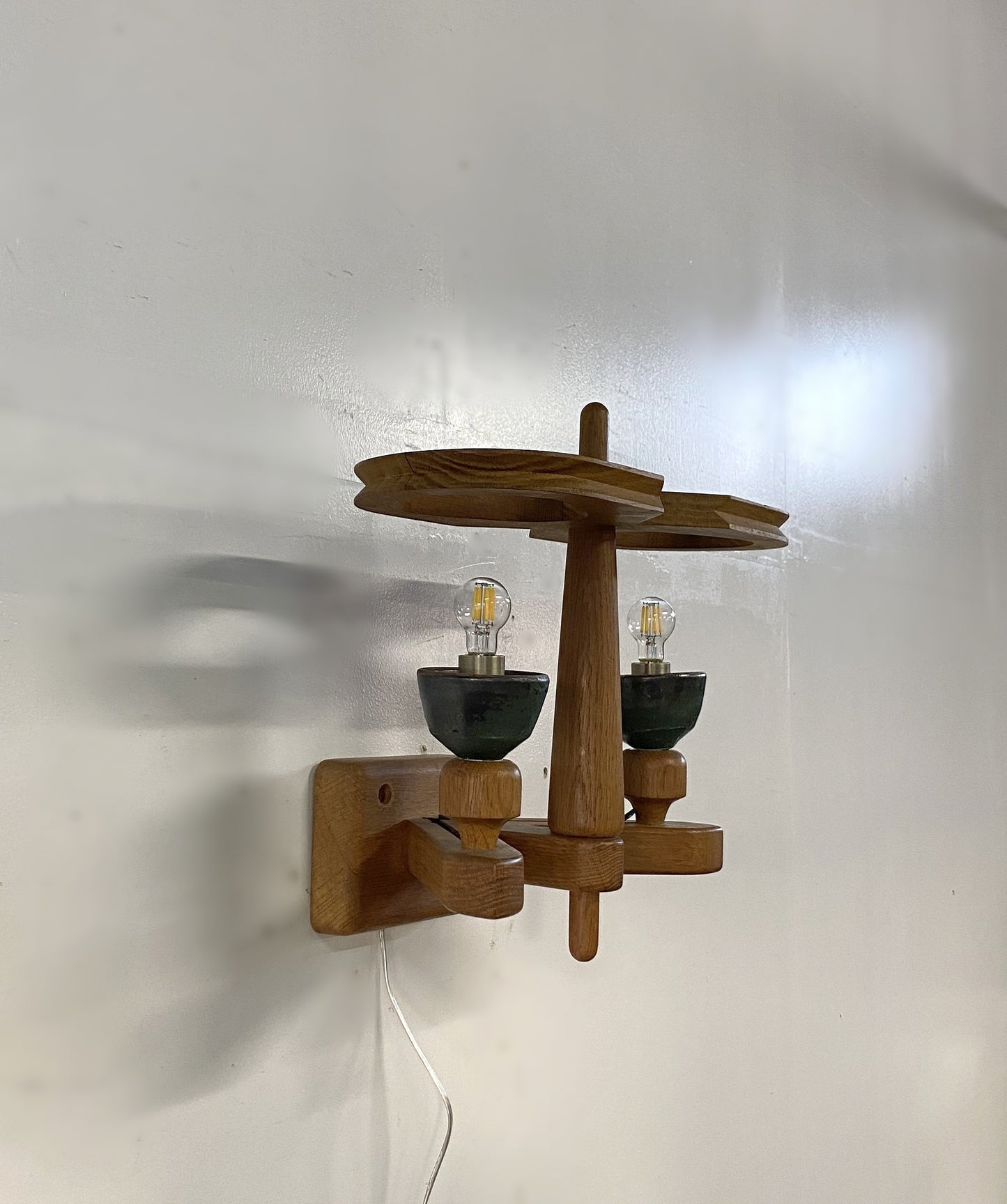 ”Guillerme & Chambron” Ceramic Wall Lamp