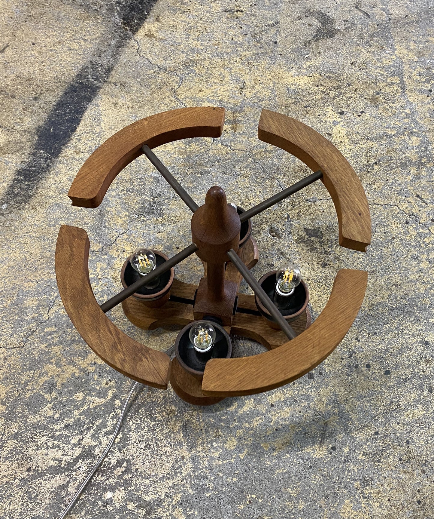 ”Guillerme & Chambron” Ceramic Floor Lamp