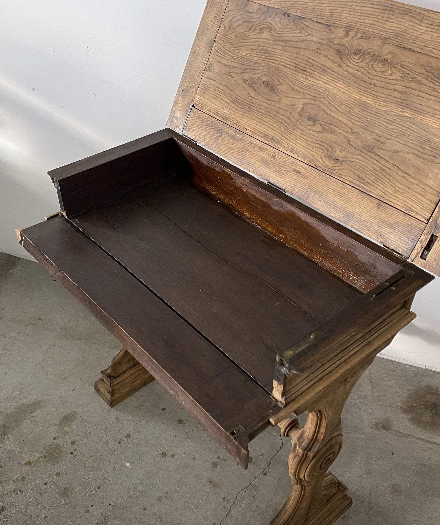 Console Oak Table
