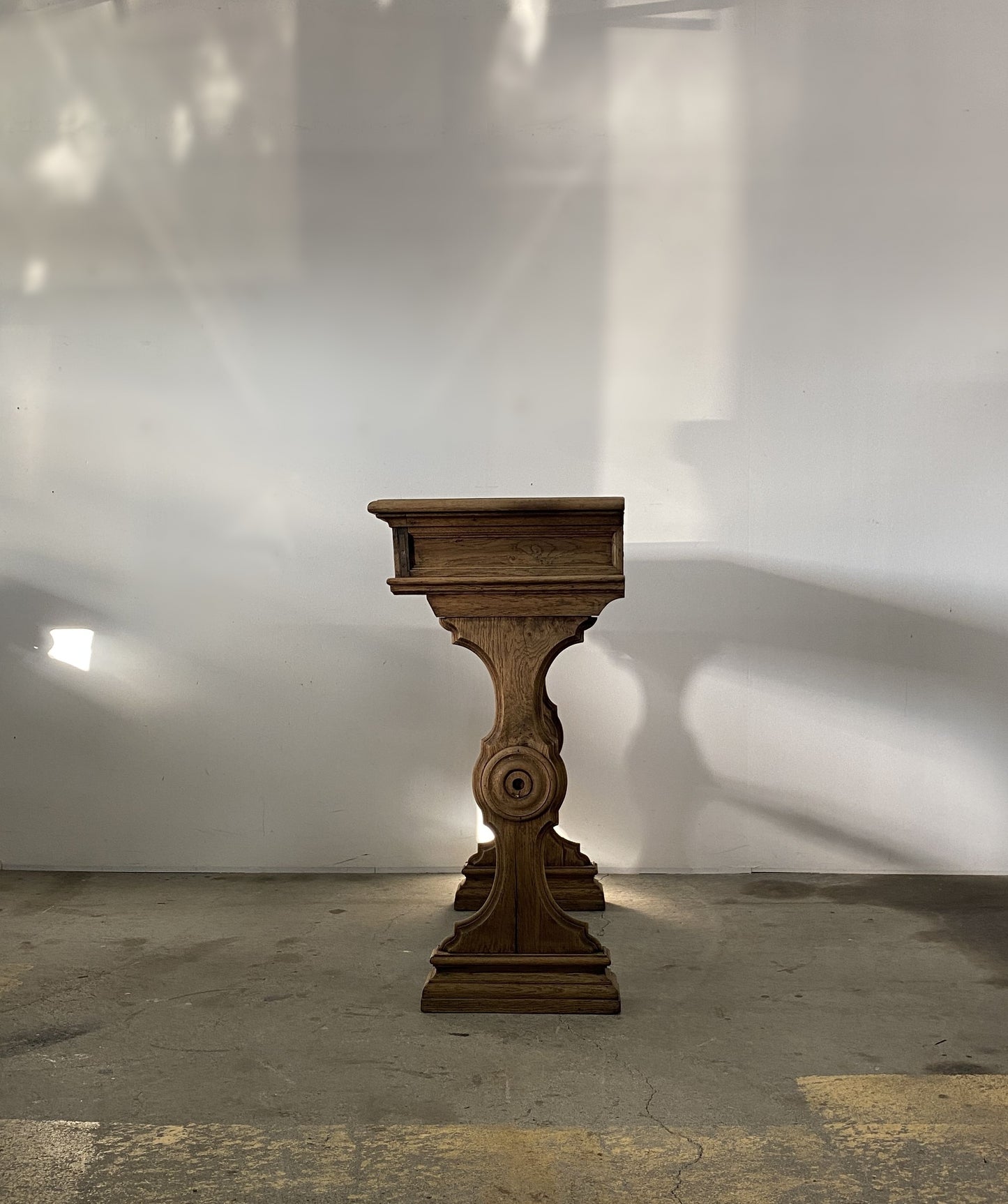 Console Oak Table