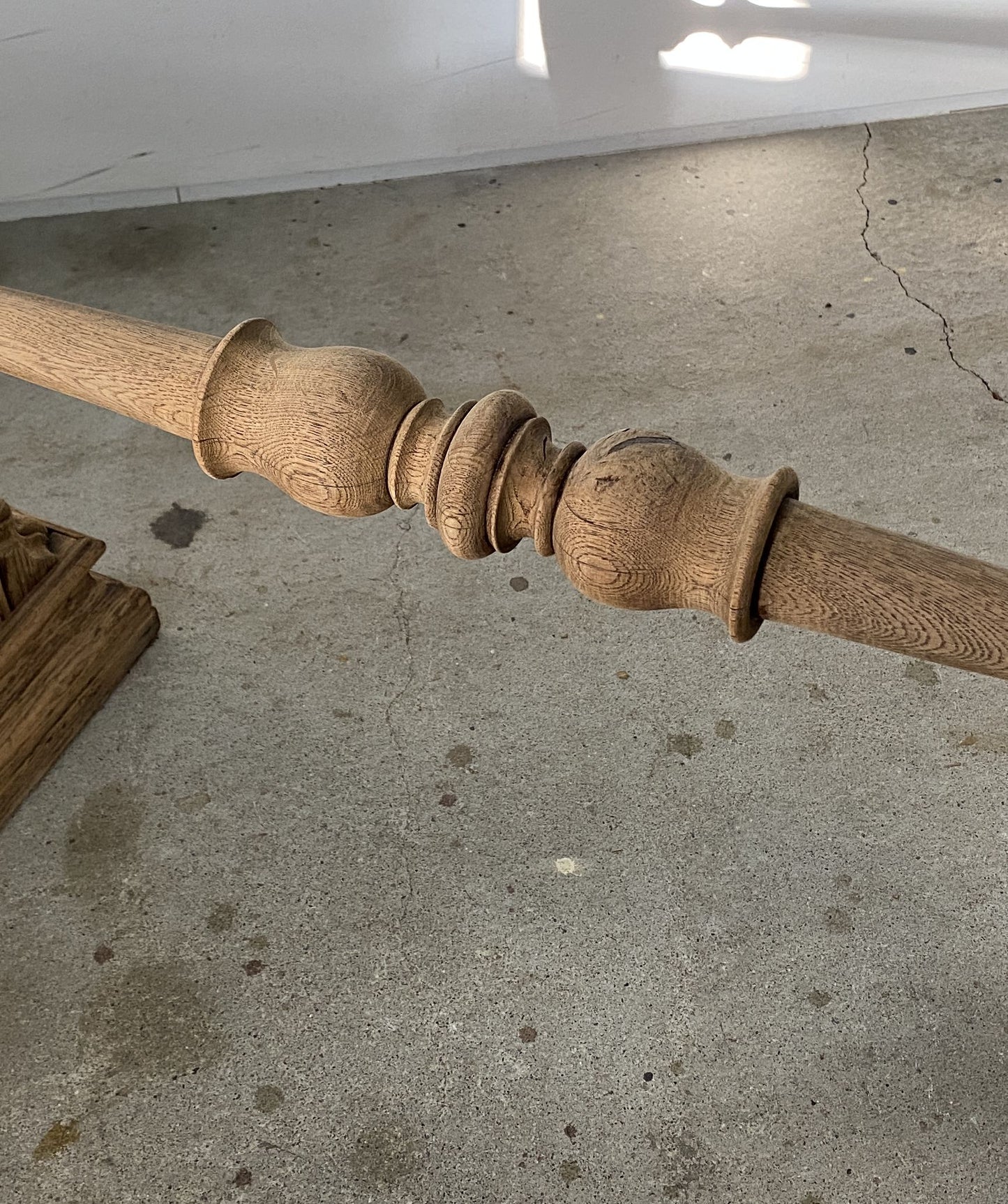 Console Oak Table