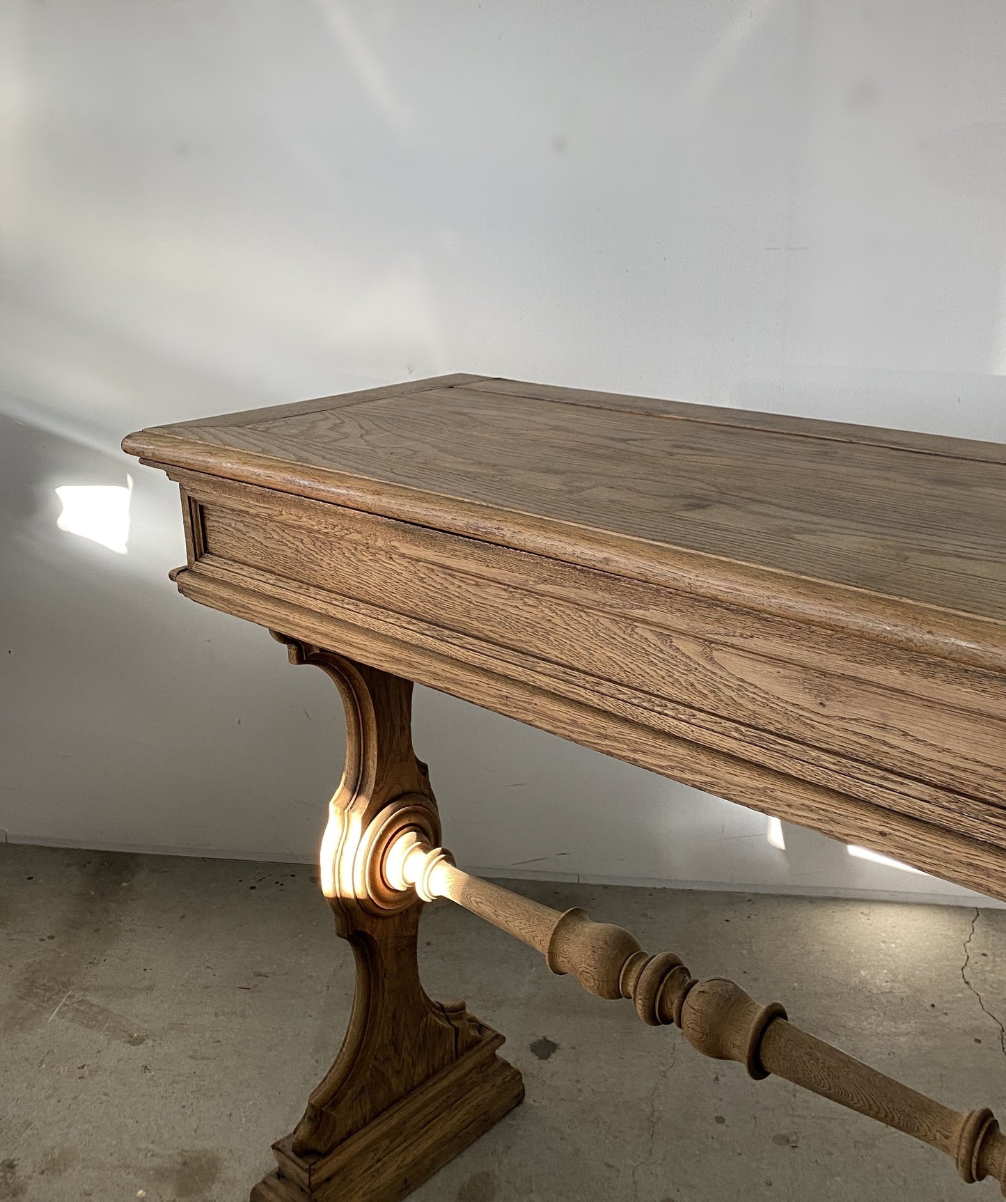 Console Oak Table