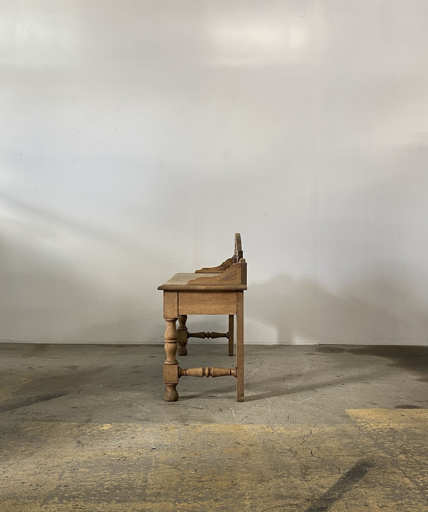 Carved Oak Hall Table