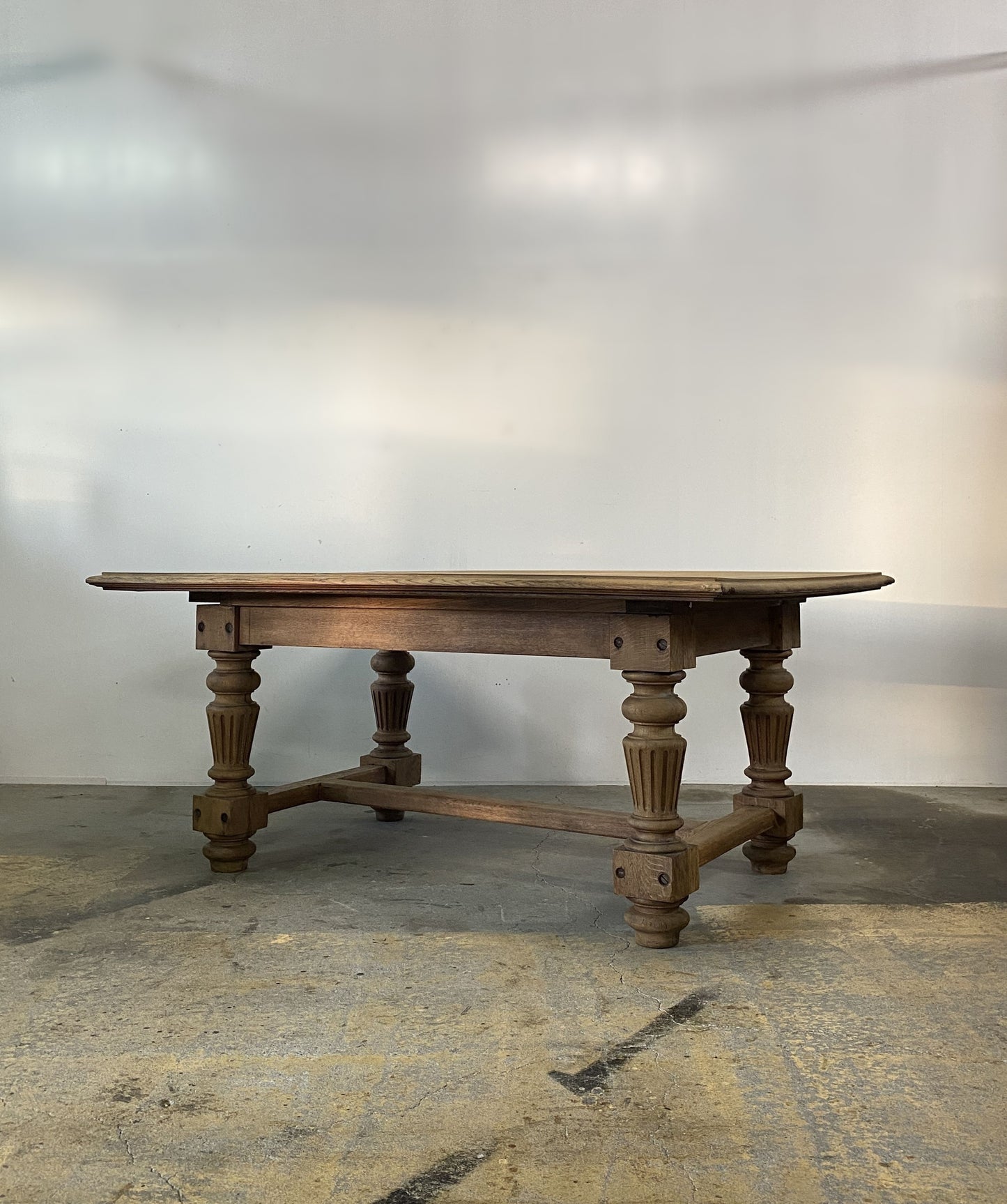 Height Adjust oak Table