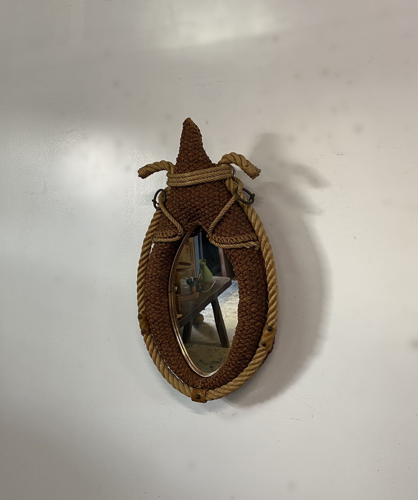 ”Audoux & Minet” Rope Mirror