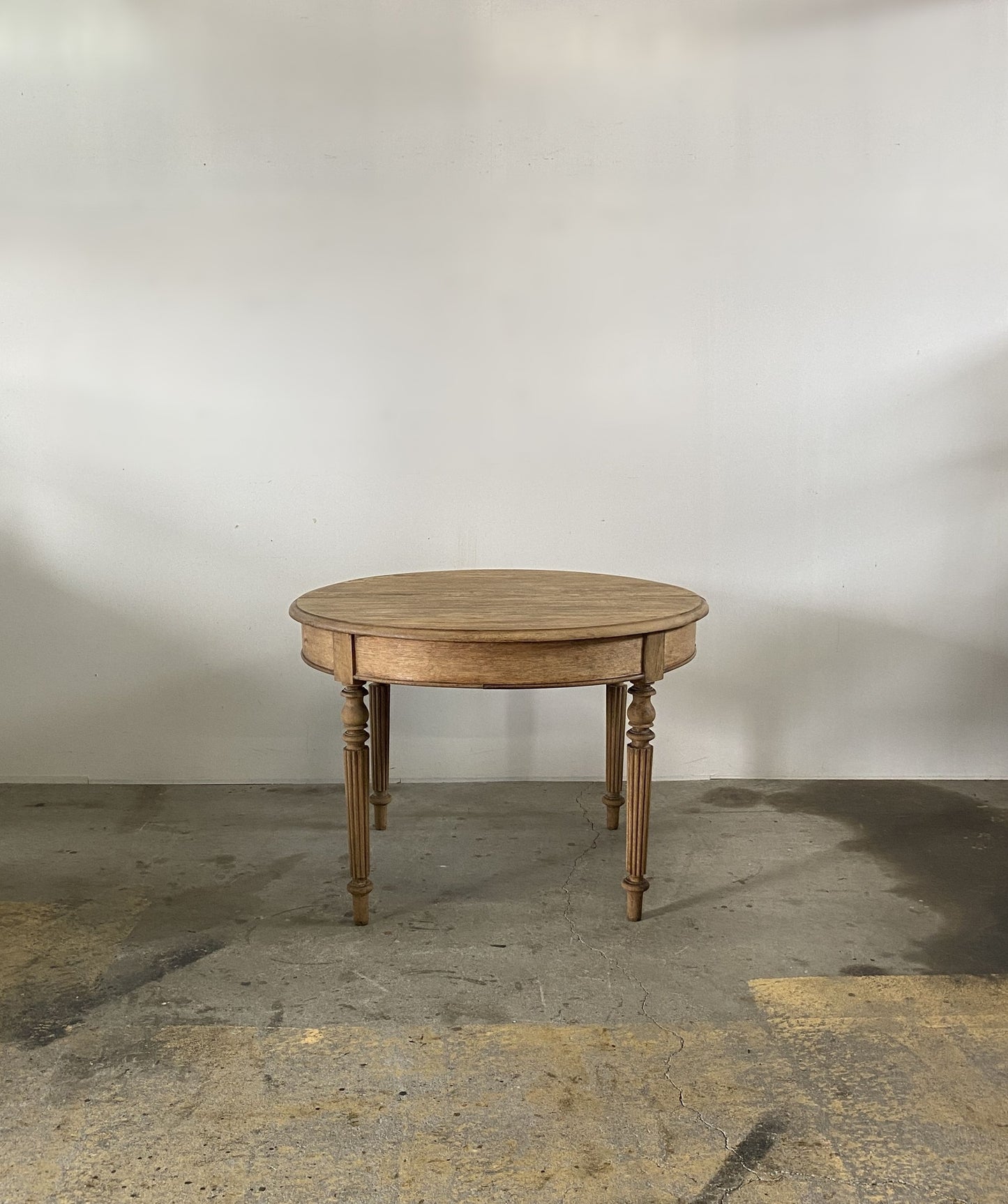 Oval Oak Table
