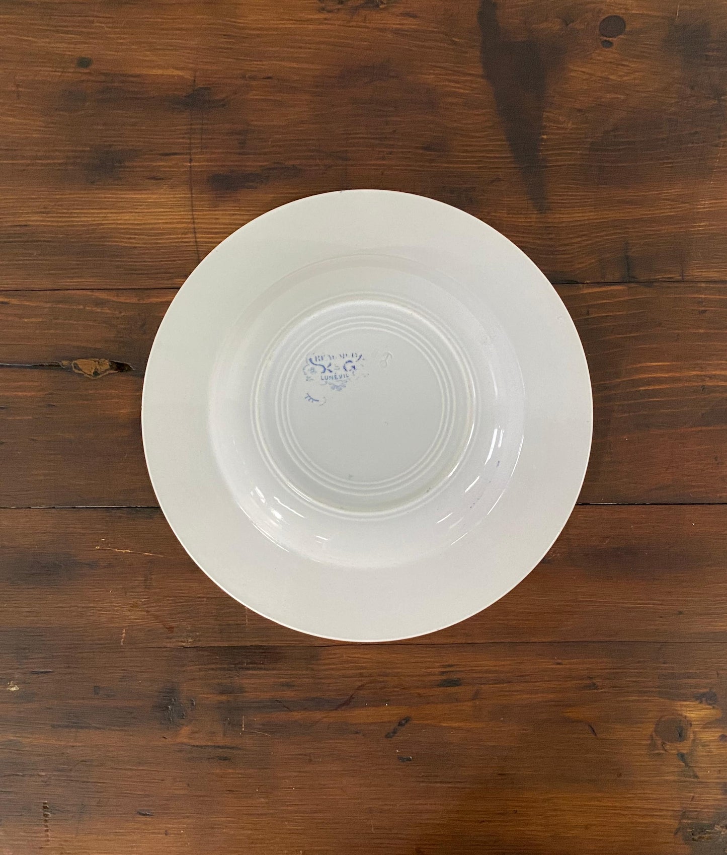 "Lunéville KG"Soup Plate