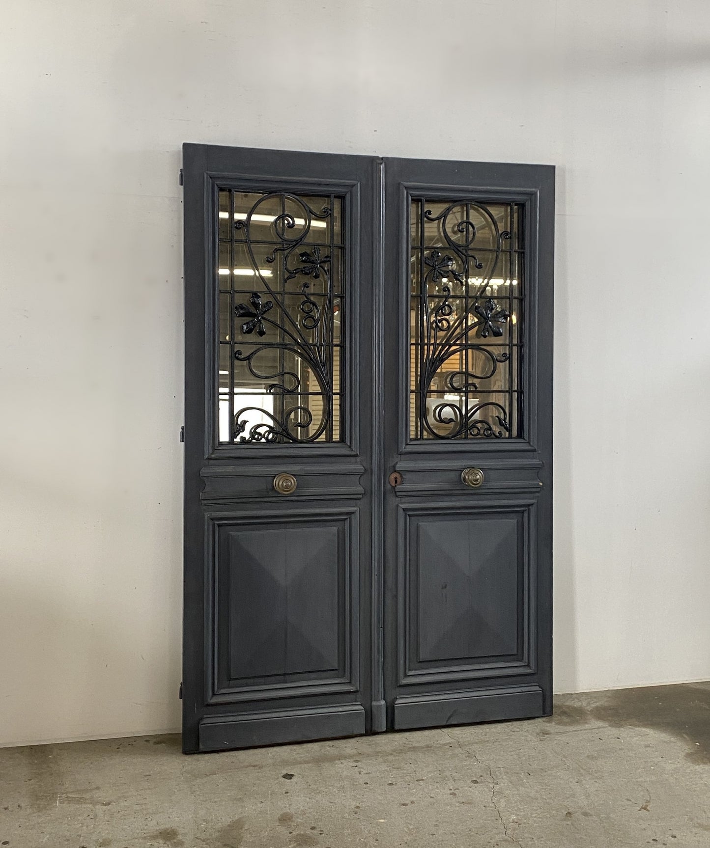 Iron Double Door