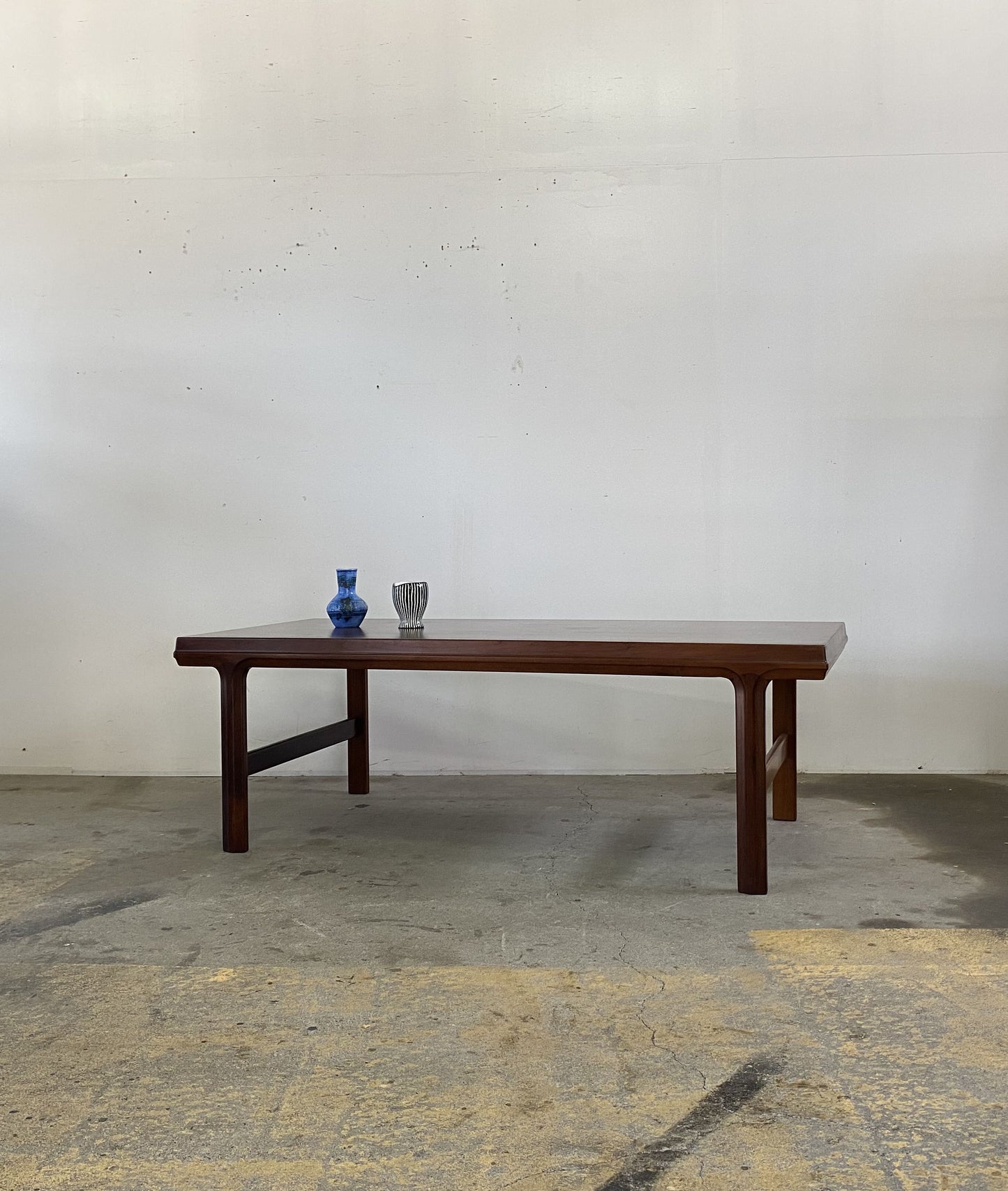 Vintage Scandinavian Coffee Table In Rosewood