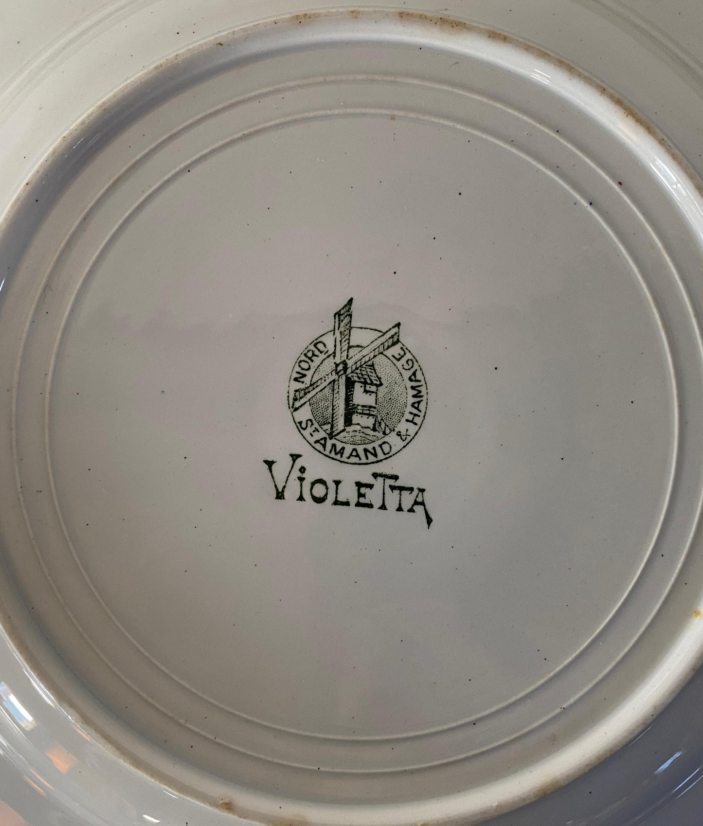 "St.Amand" Soup Plate VioLETTA