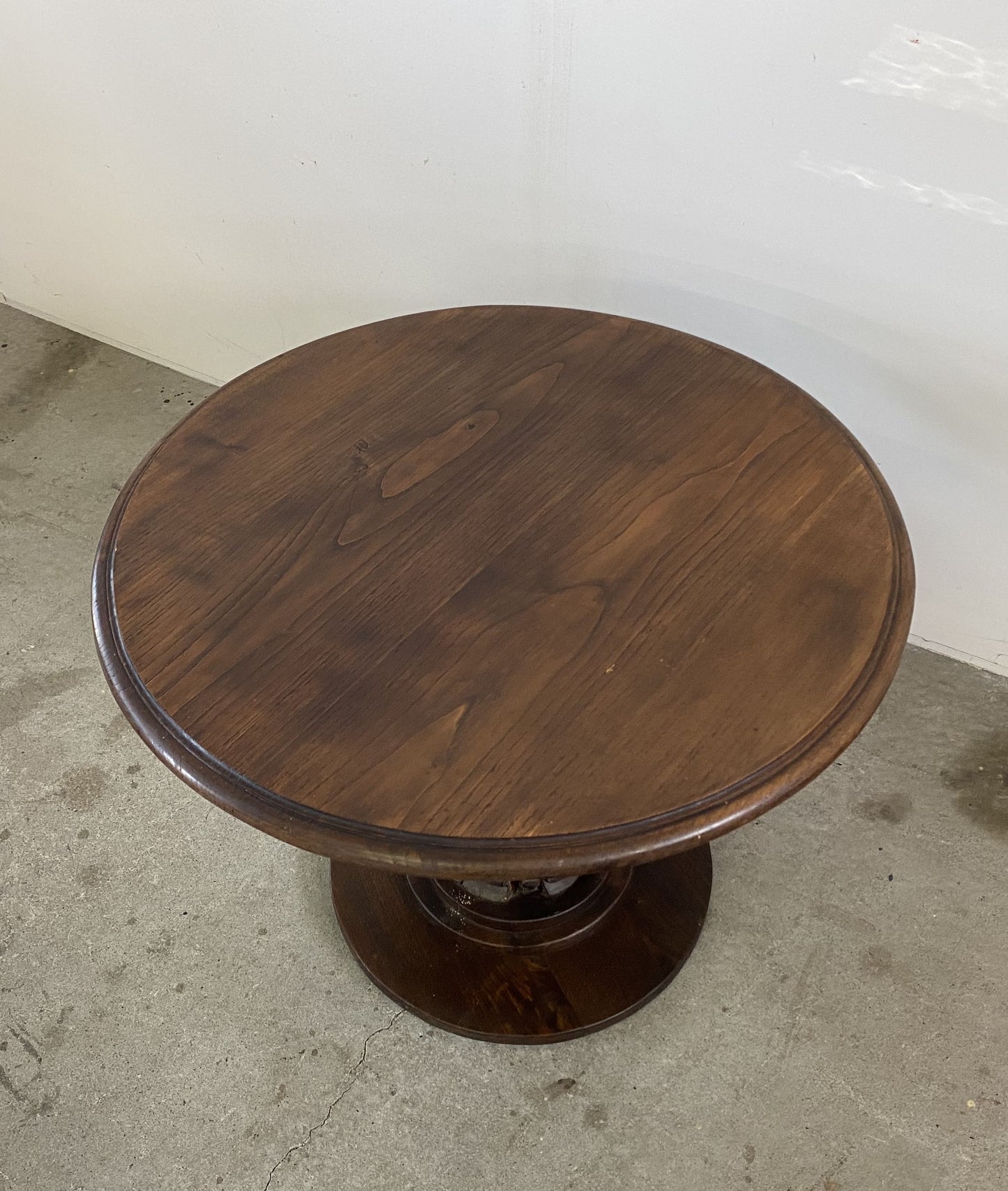 Brutalist Pedestal Low Table