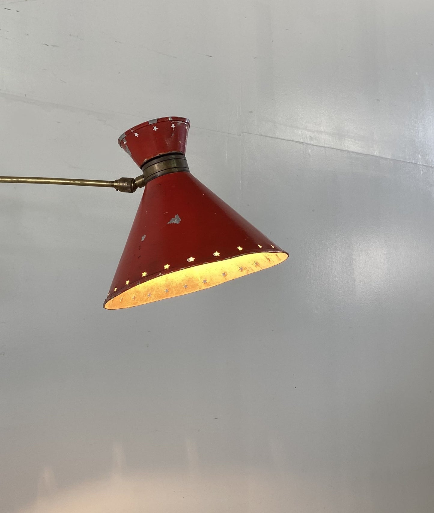 René Mathieu 'Diabolo' Wall Lamp for Lunel