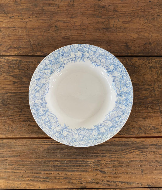 "Creil et Montereau"Bird Soup Plate