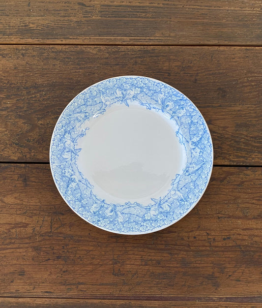 "Creil et Montereau"Bird Plate