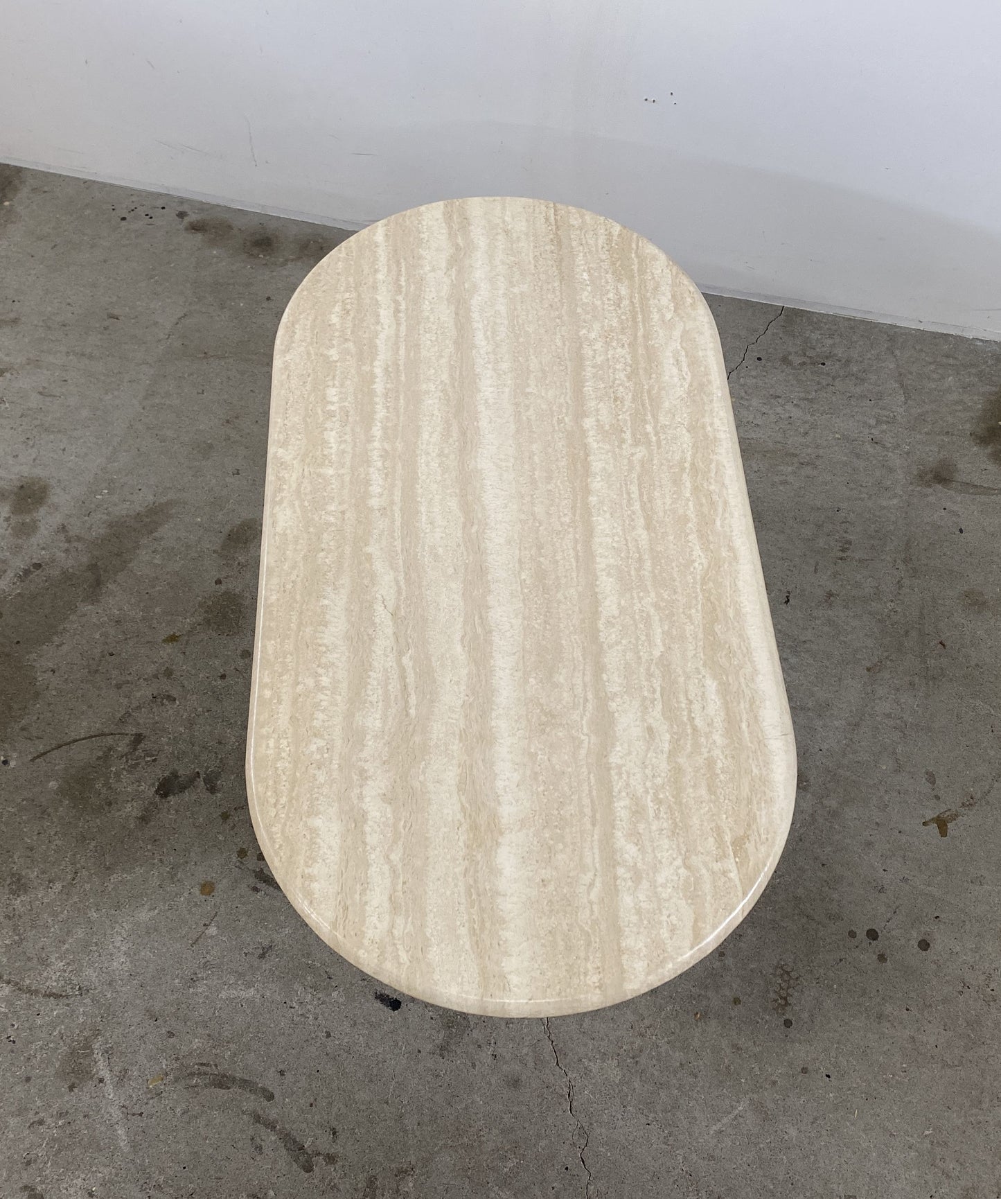Italian Travertine Low Table