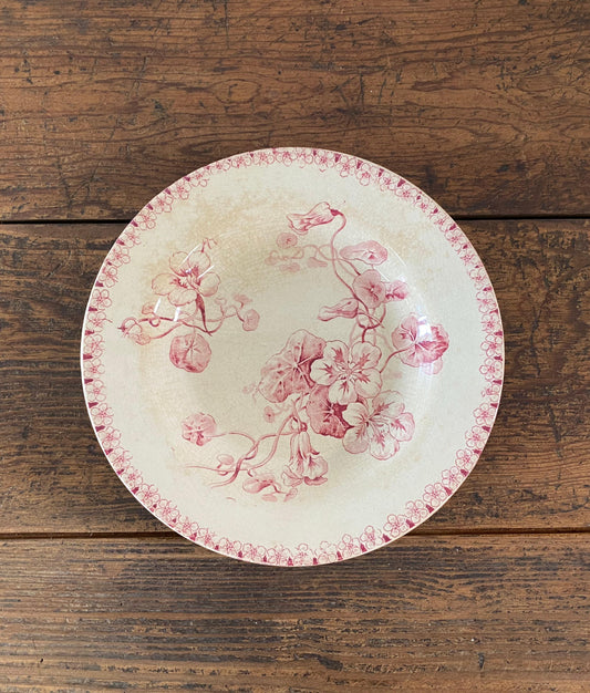 Gien"Capucines"Soup Plate