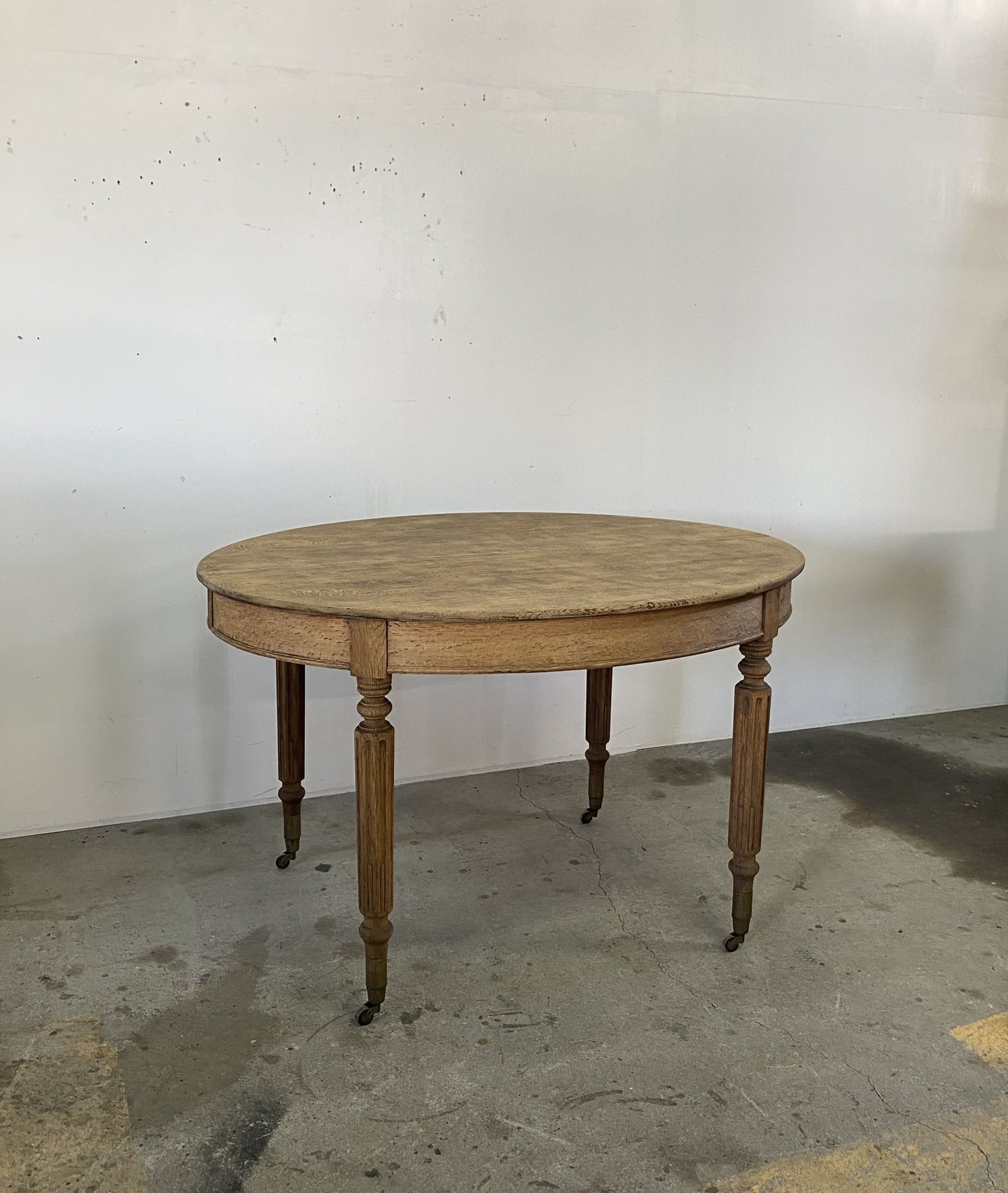 Oval Oak Table