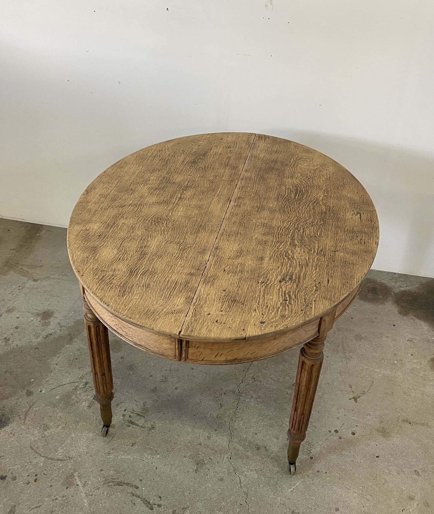 Oval Oak Table