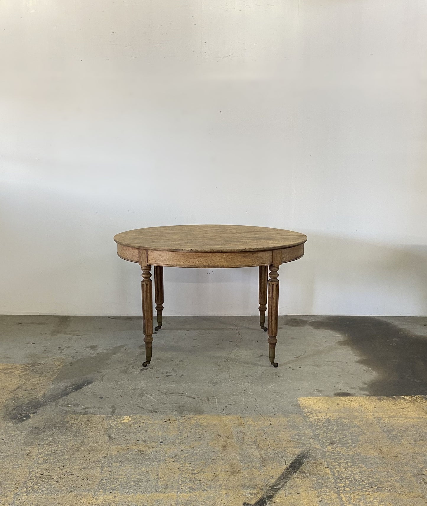 Oval Oak Table