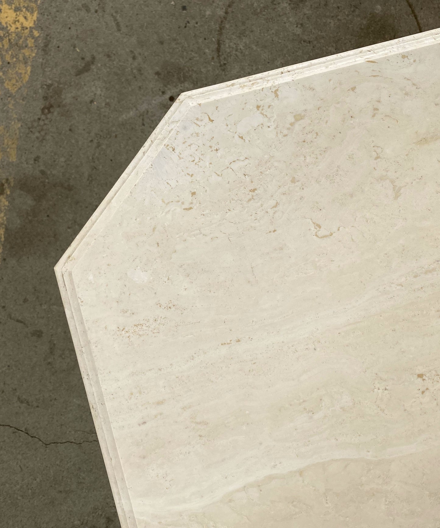 Italian Travertine Low Table