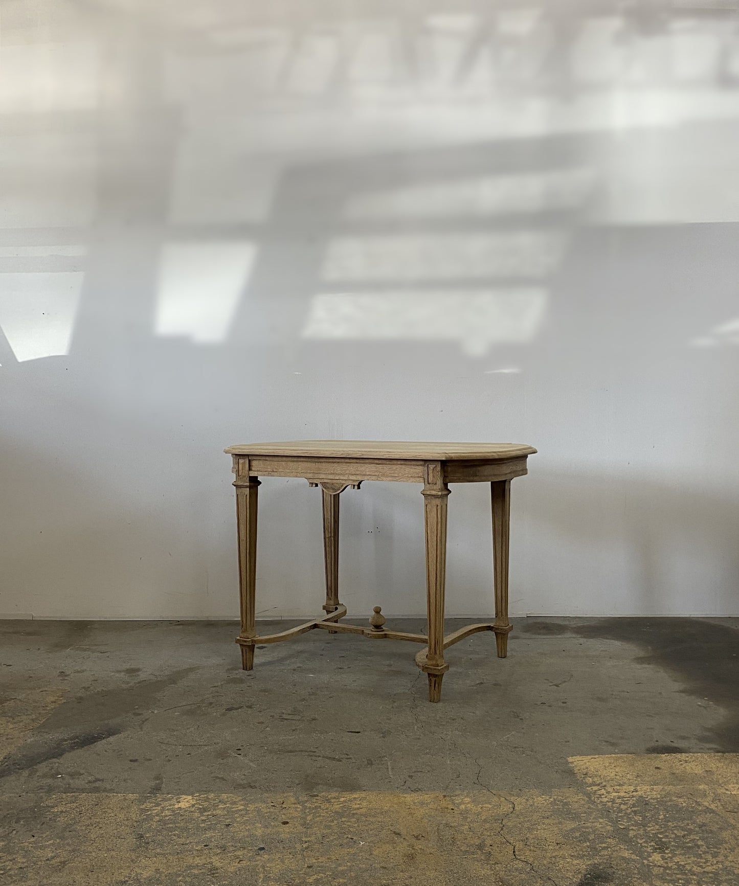 Console Oak Table