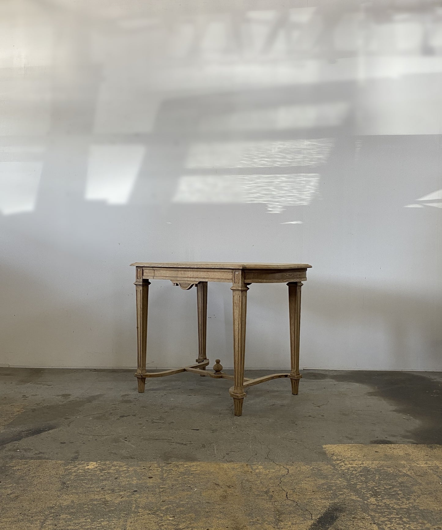 Console Oak Table