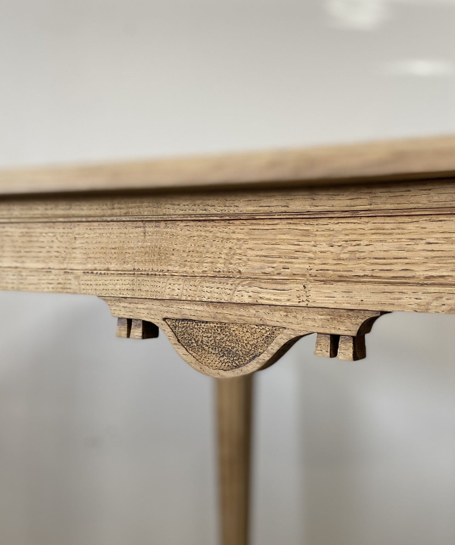 Console Oak Table