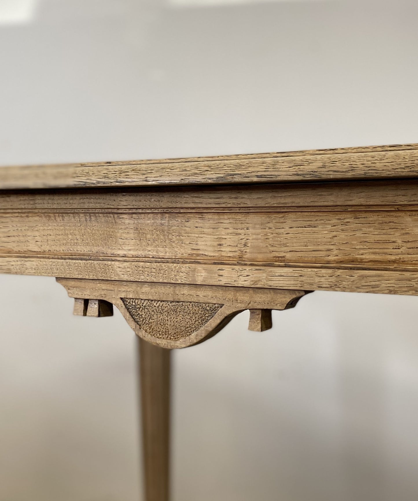 Console Oak Table