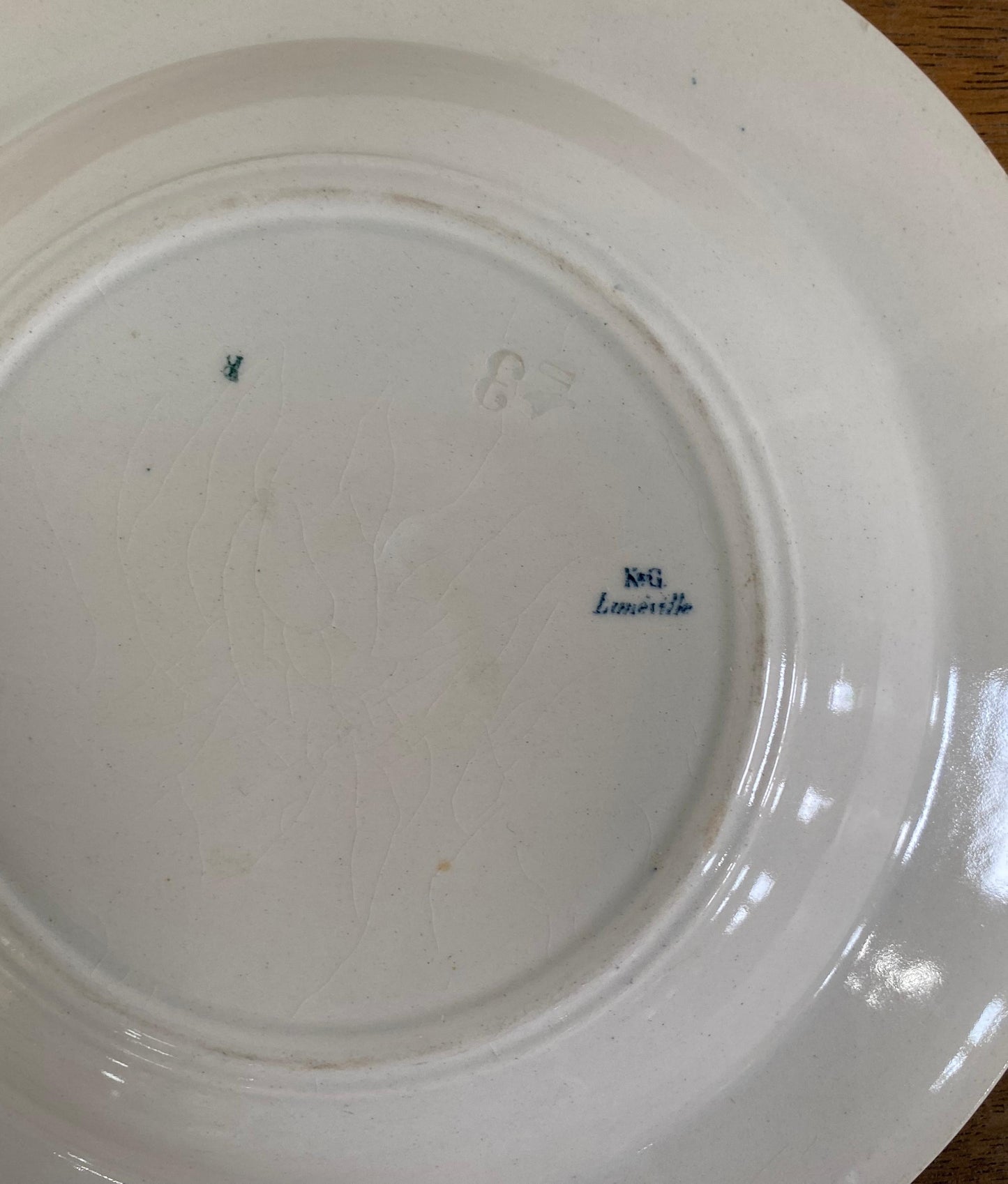 "Lunéville KG"Soup Plate