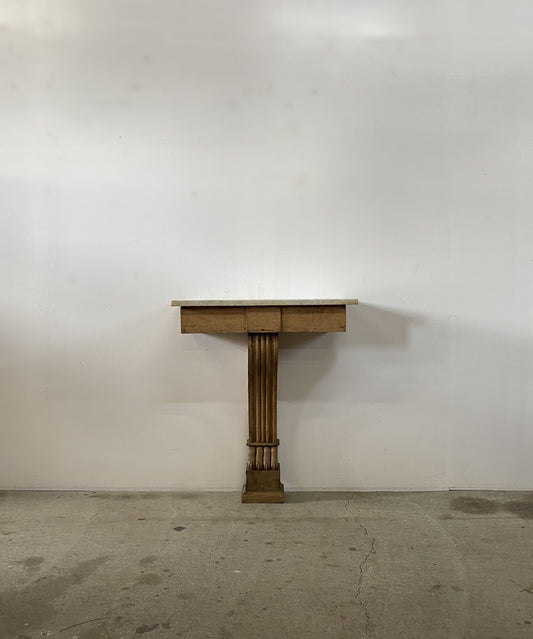 Marble Top Consol Table