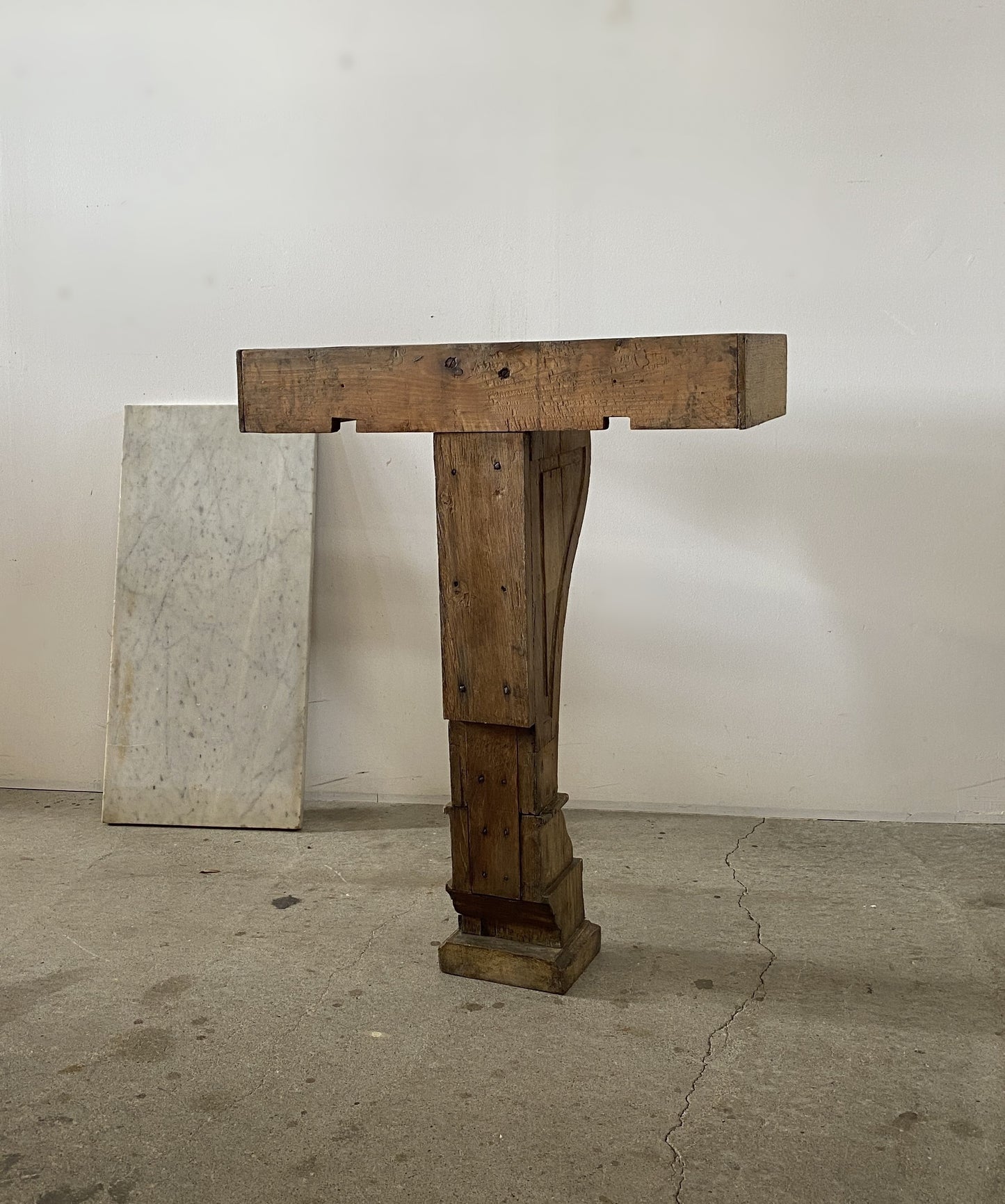 Marble Top Consol Table