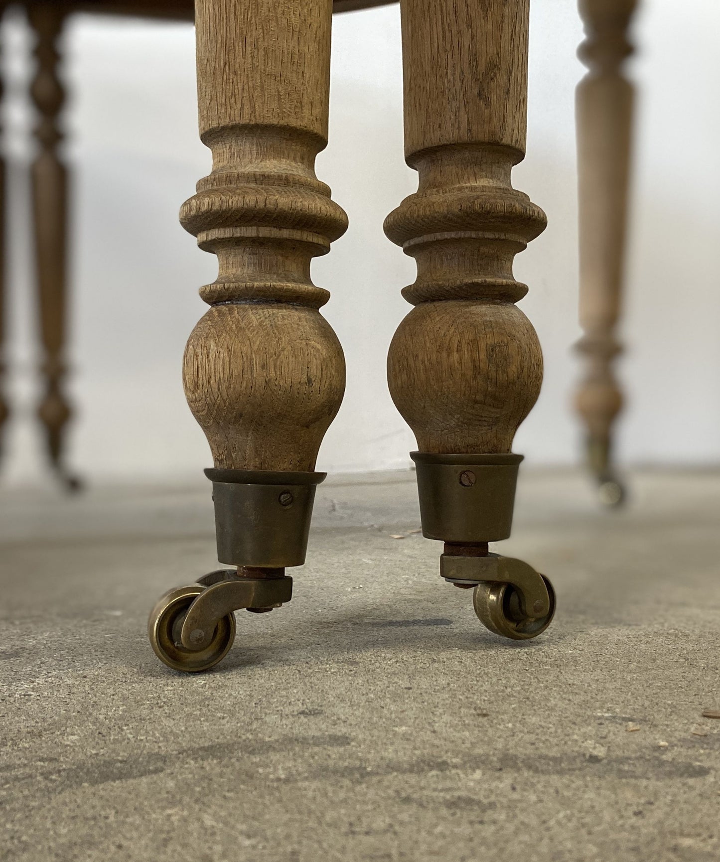 Oval Oak Table