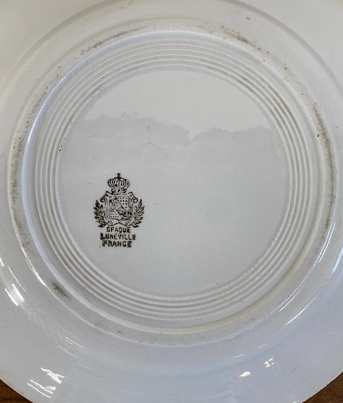 "Lunéville" Plate