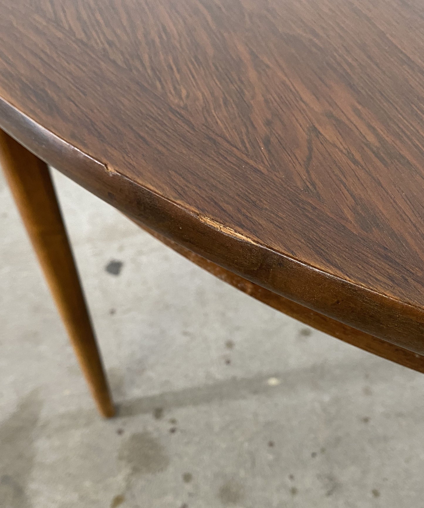 Vintage Round Table "NF MEUBLE"
