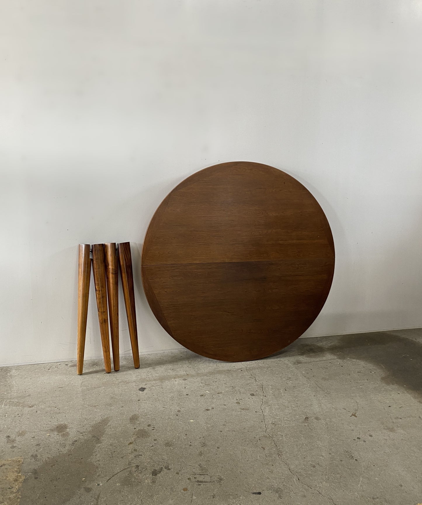Vintage Round Table "NF MEUBLE"