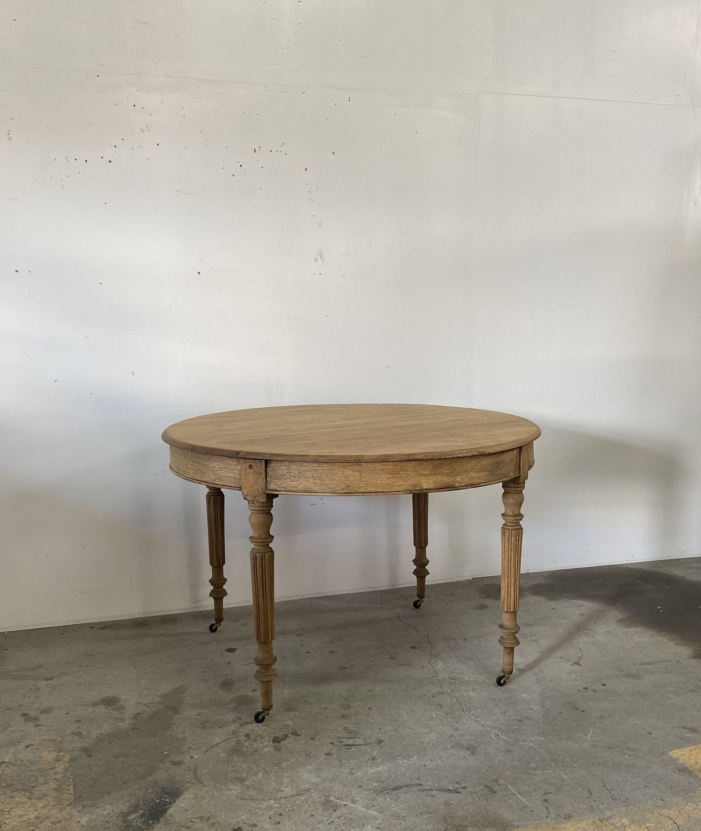 Oval Oak Table