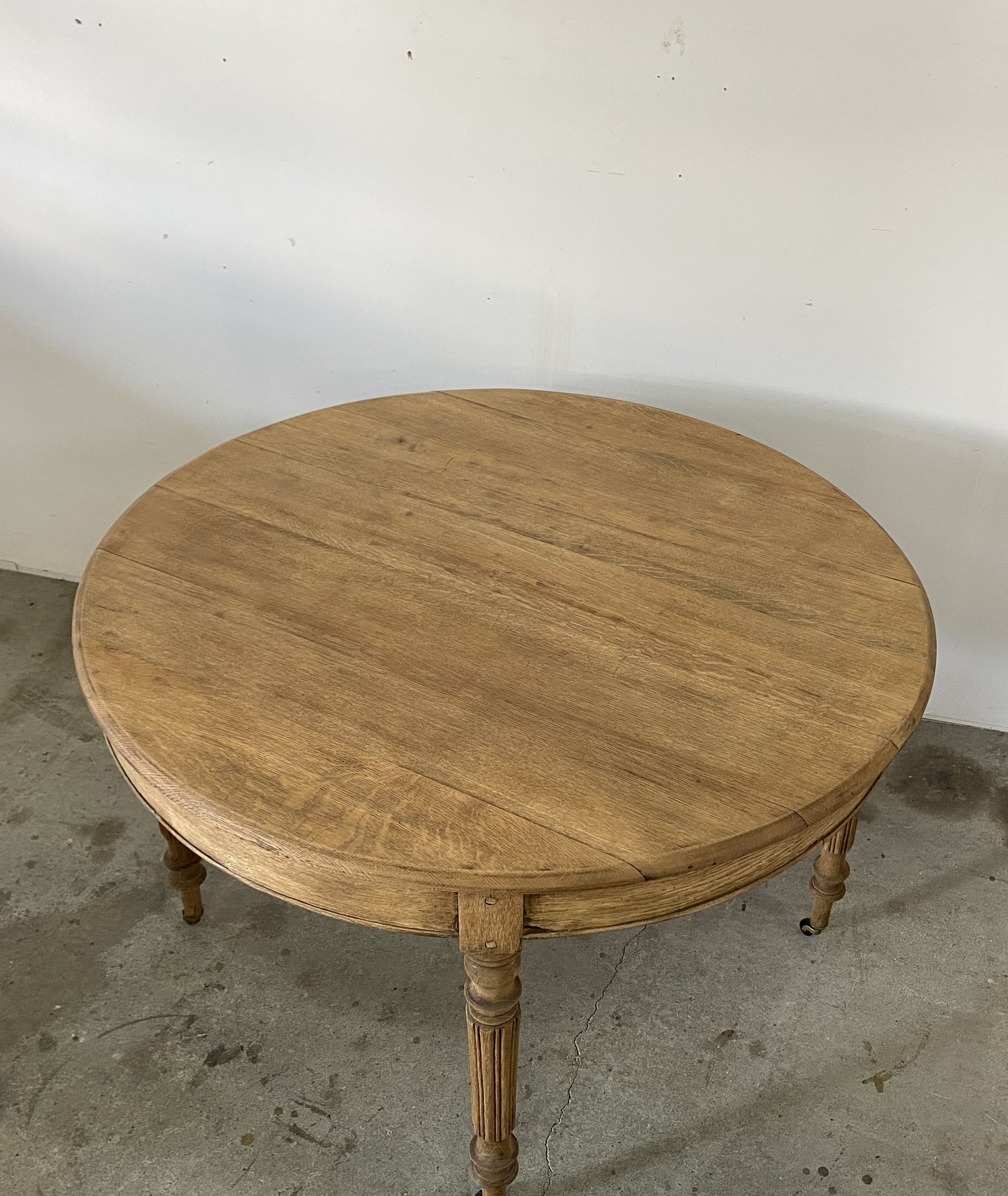 Oval Oak Table