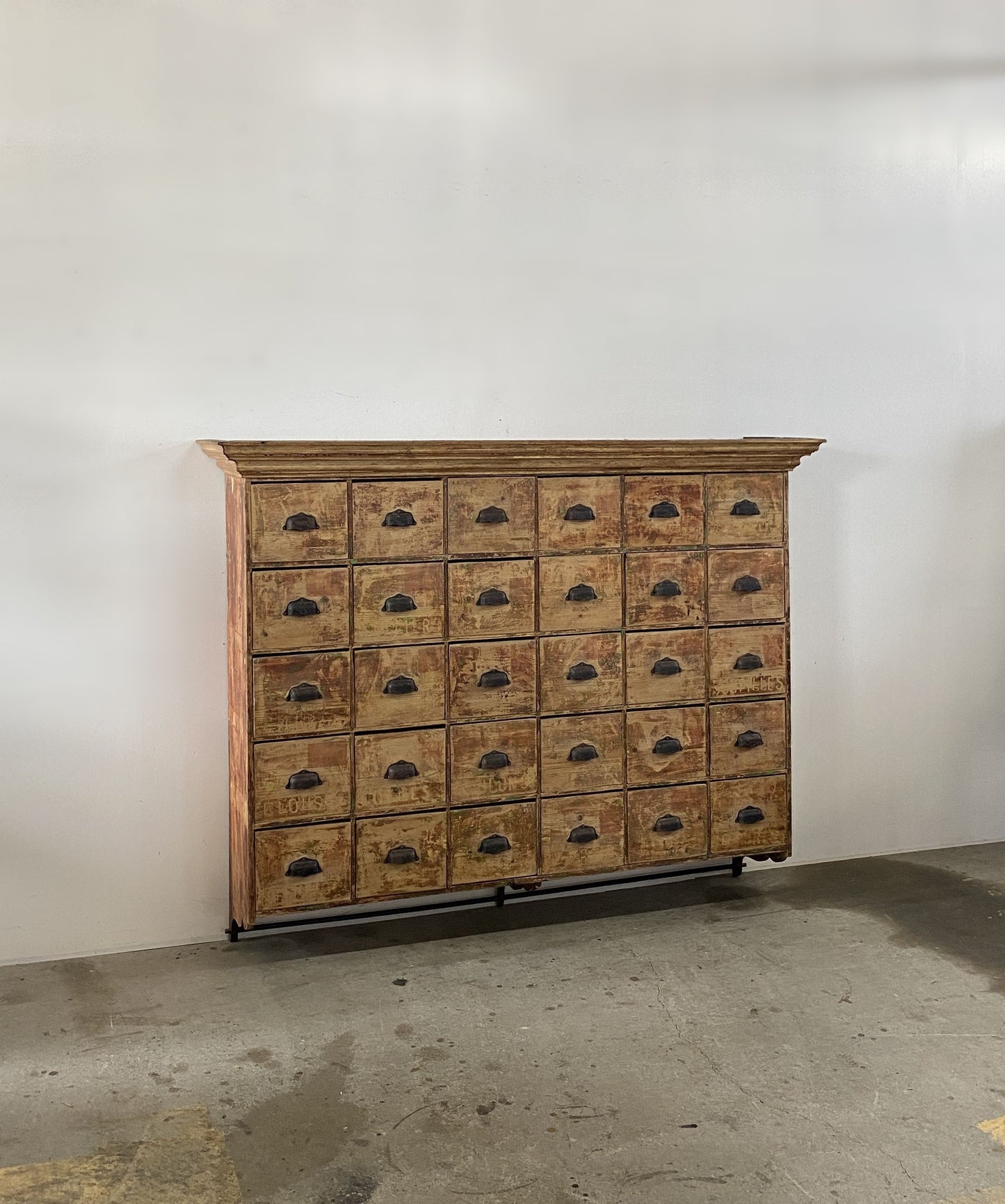 30 Drawers Wall Cabinet