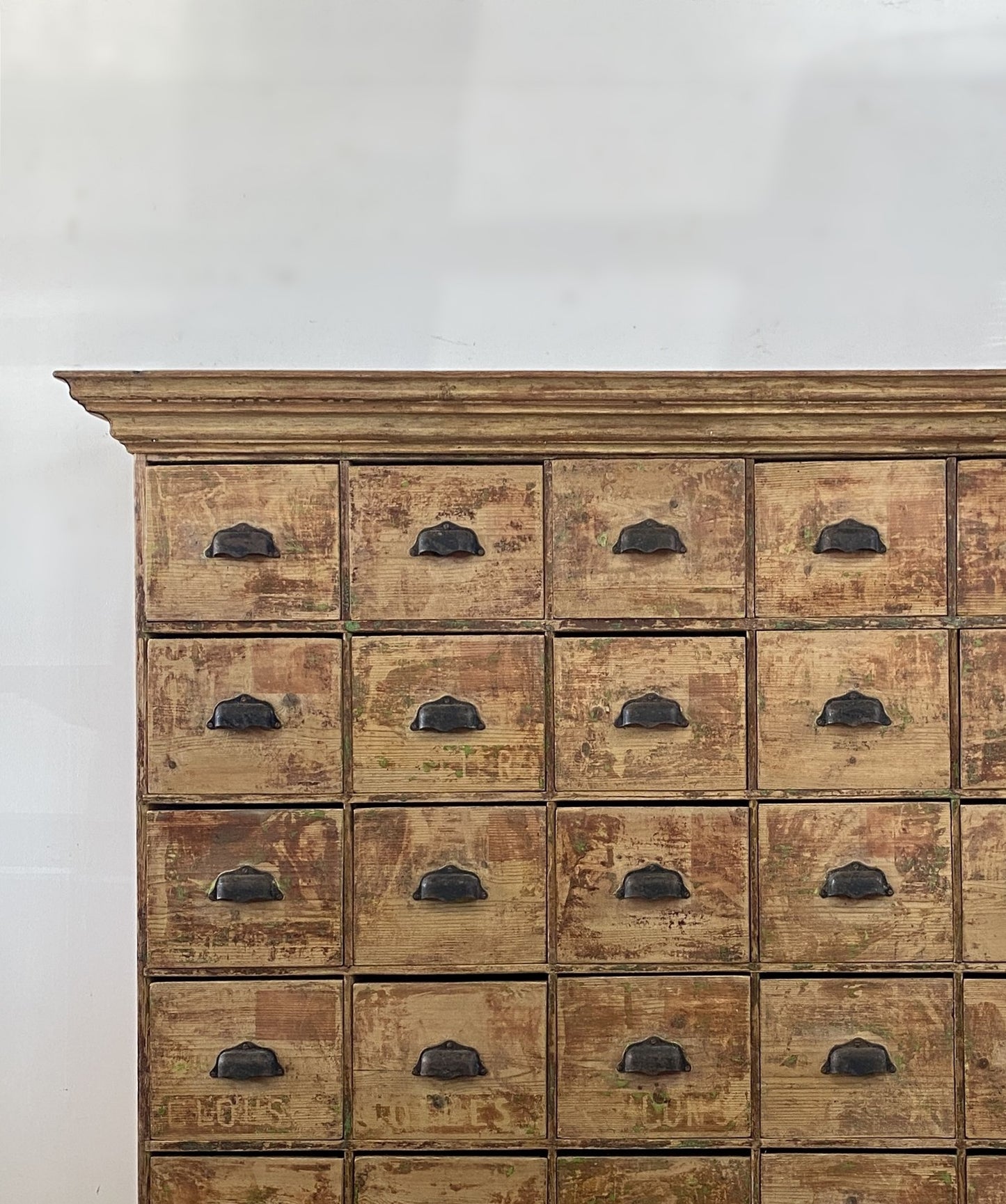 30 Drawers Wall Cabinet