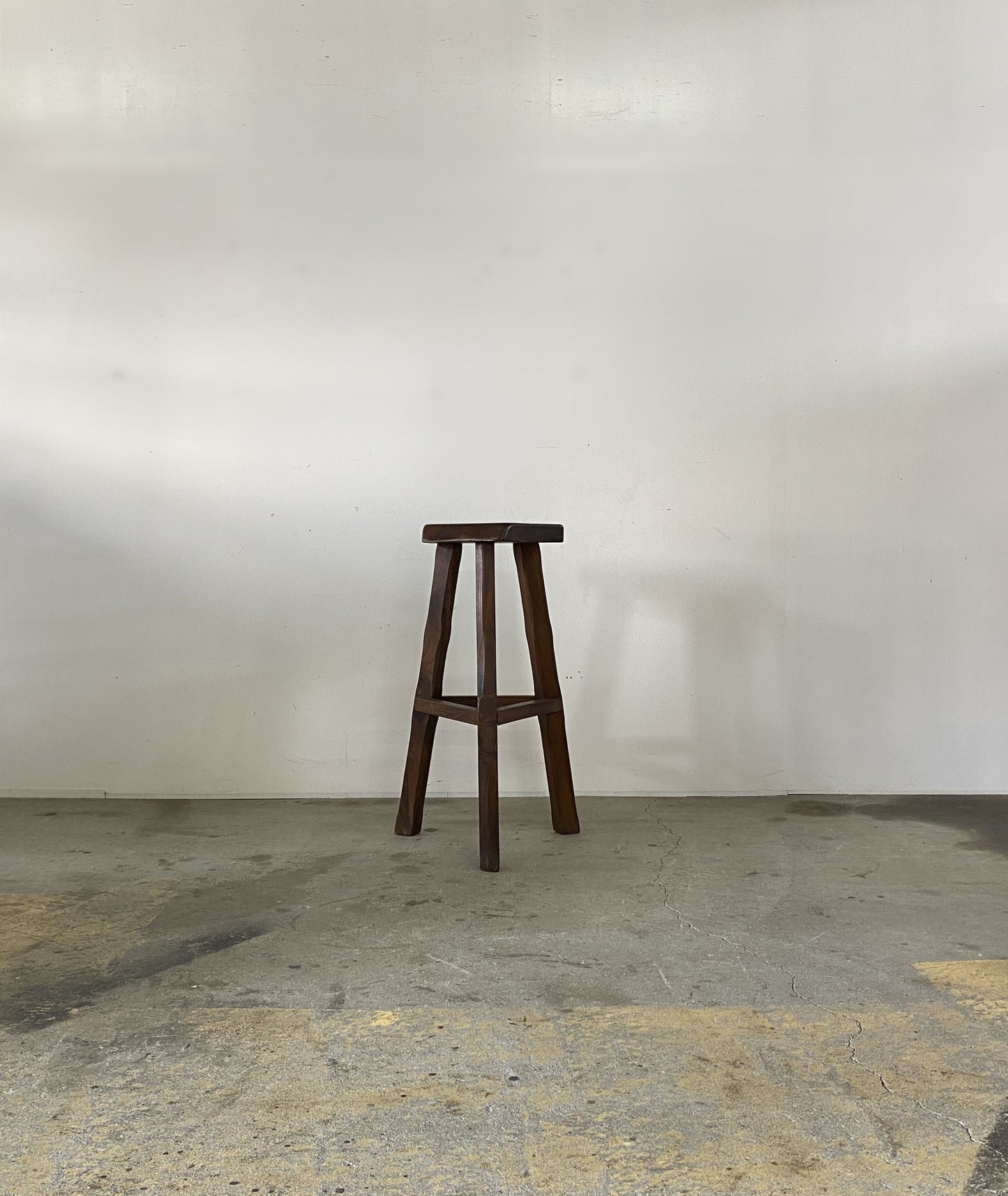 Brutalist High Stool / Olavi Hanninen for Aranjou