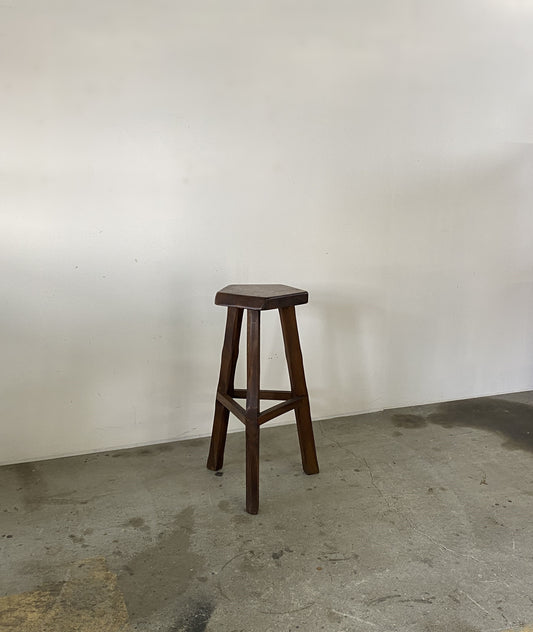 Brutalist High Stool / Olavi Hanninen for Aranjou