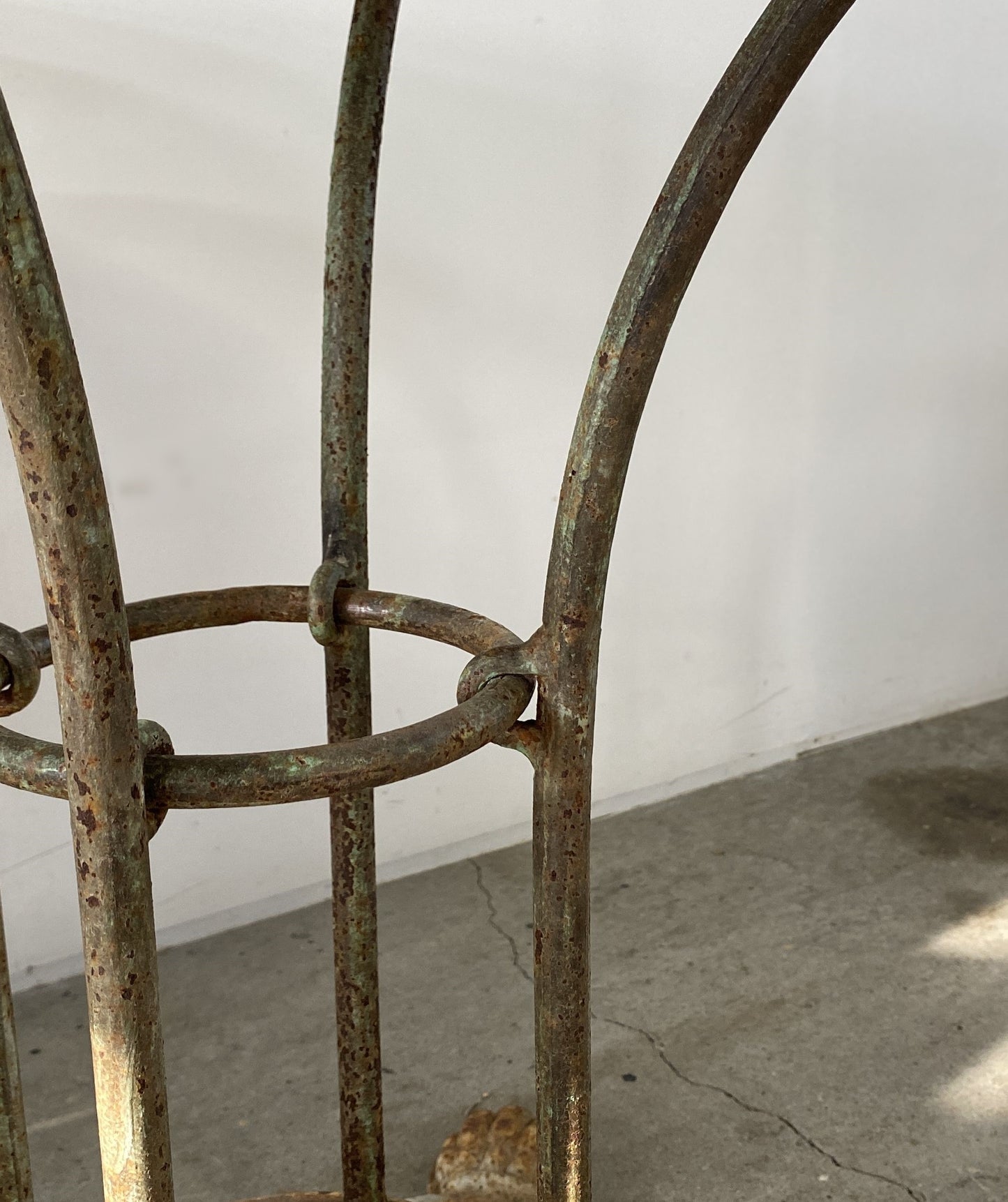 Cast Iron Round Bistro Table