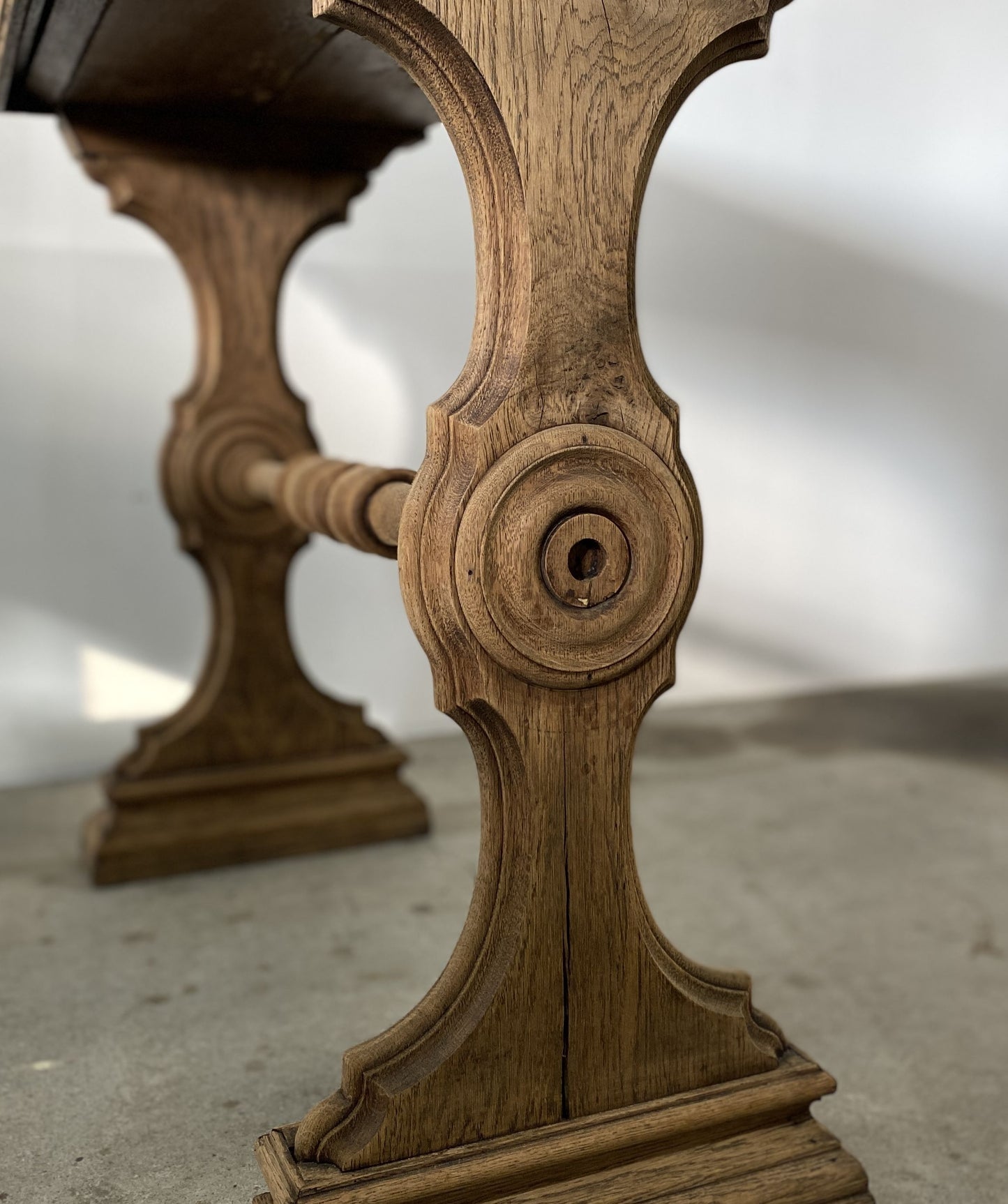 Console Oak Table