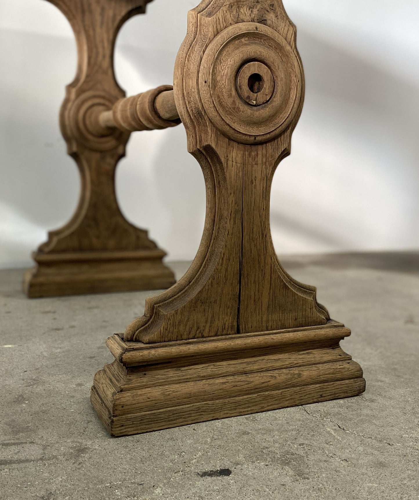 Console Oak Table