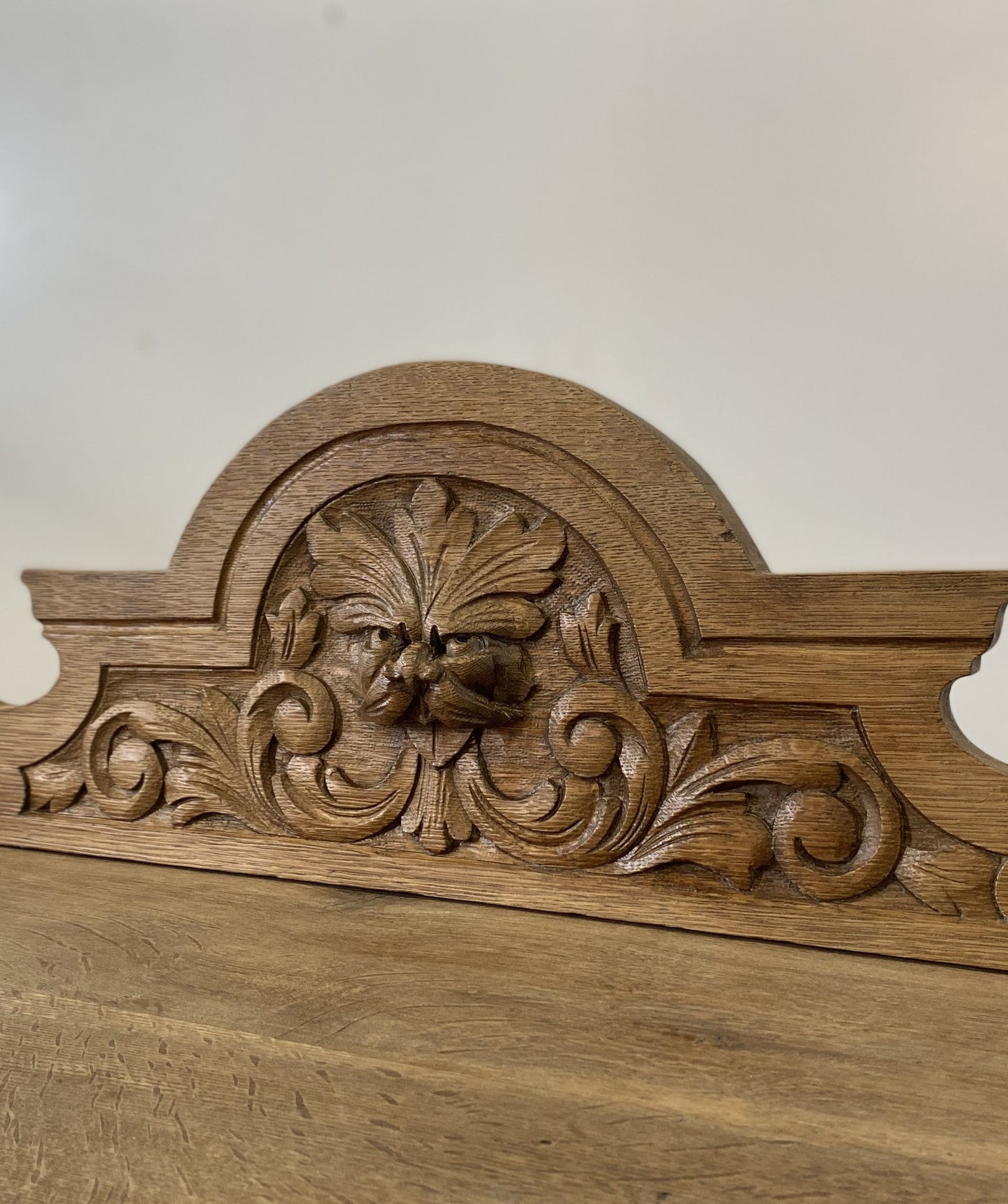 Carved Oak Hall Table