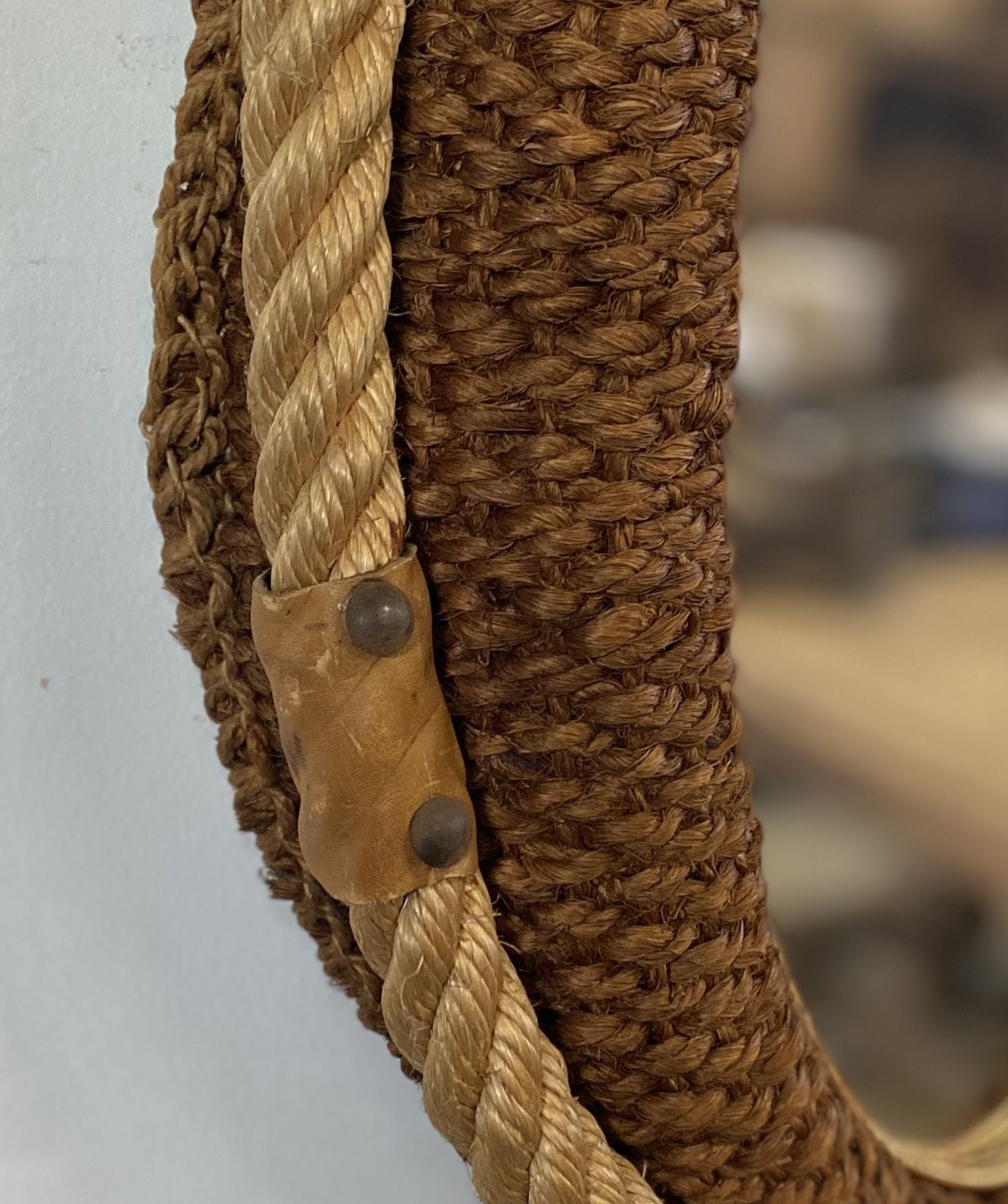 ”Audoux & Minet” Rope Mirror