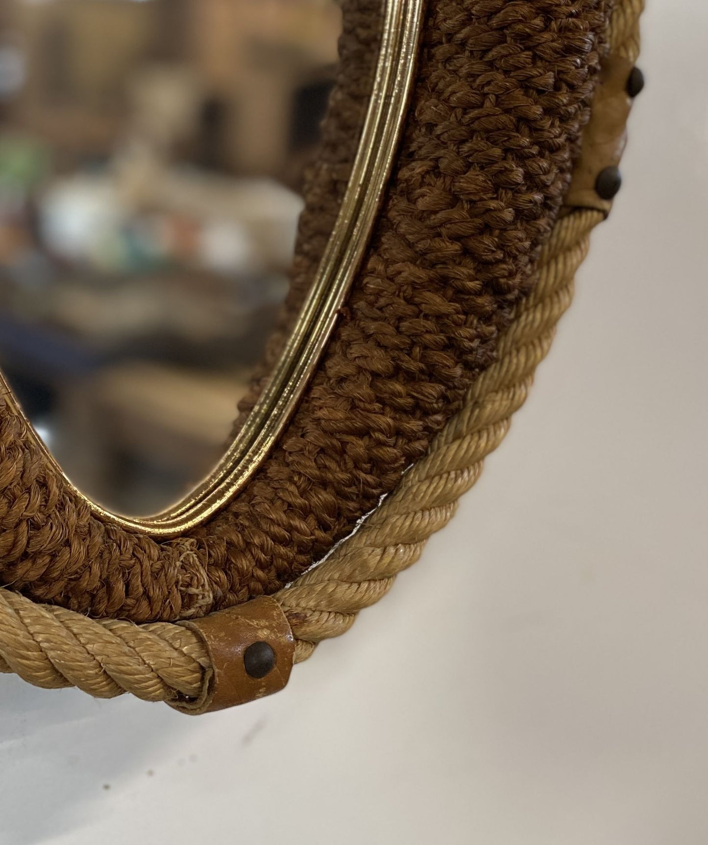 ”Audoux & Minet” Rope Mirror