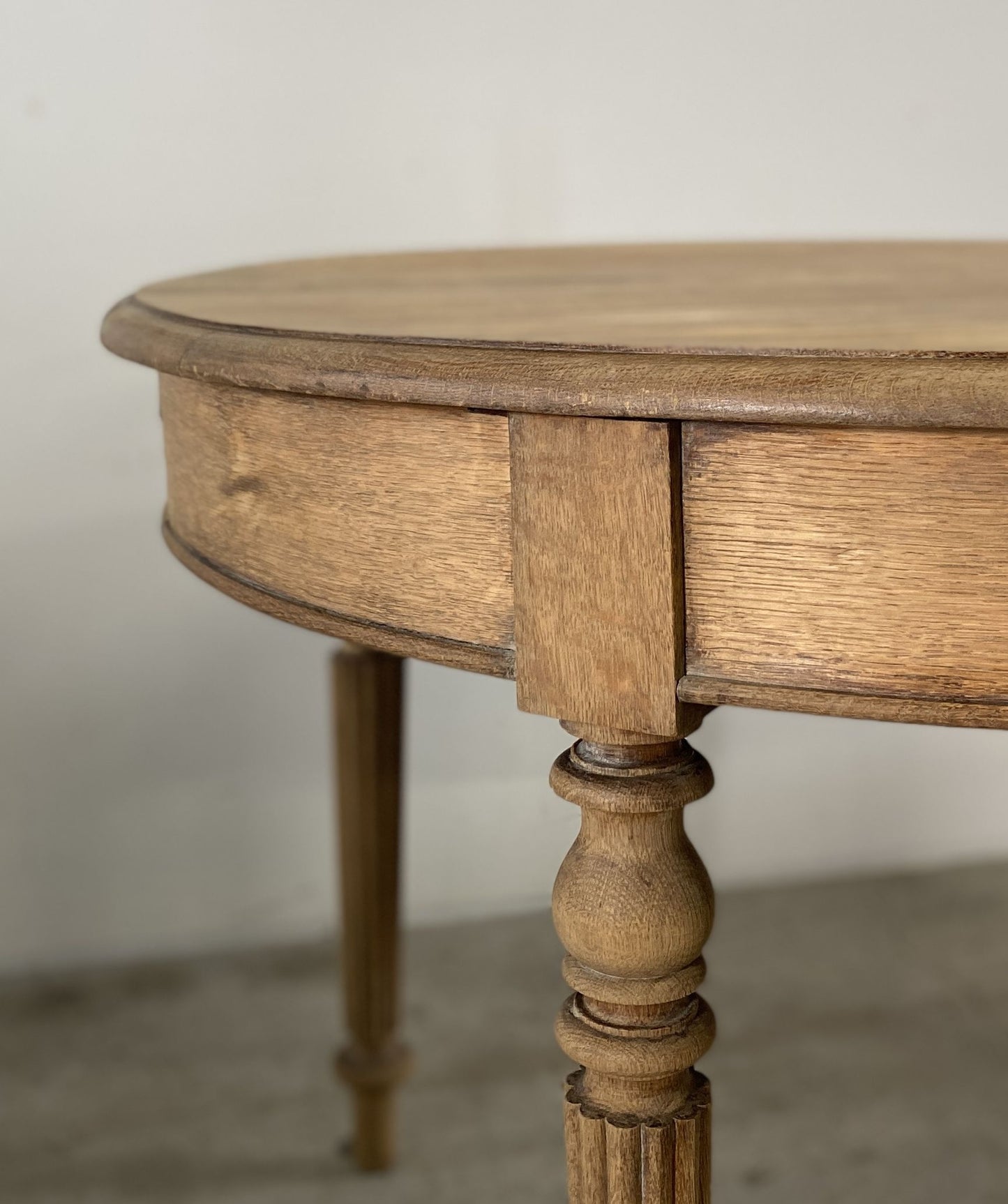 Oval Oak Table