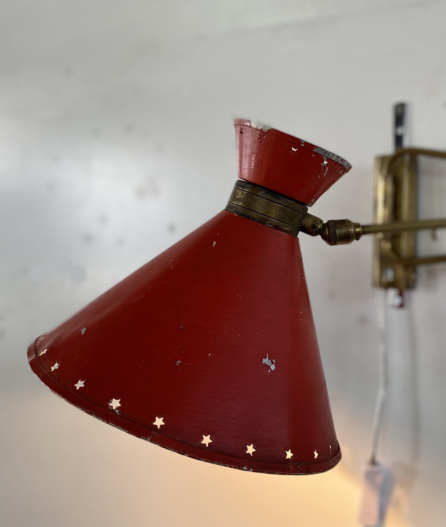 René Mathieu 'Diabolo' Wall Lamp for Lunel