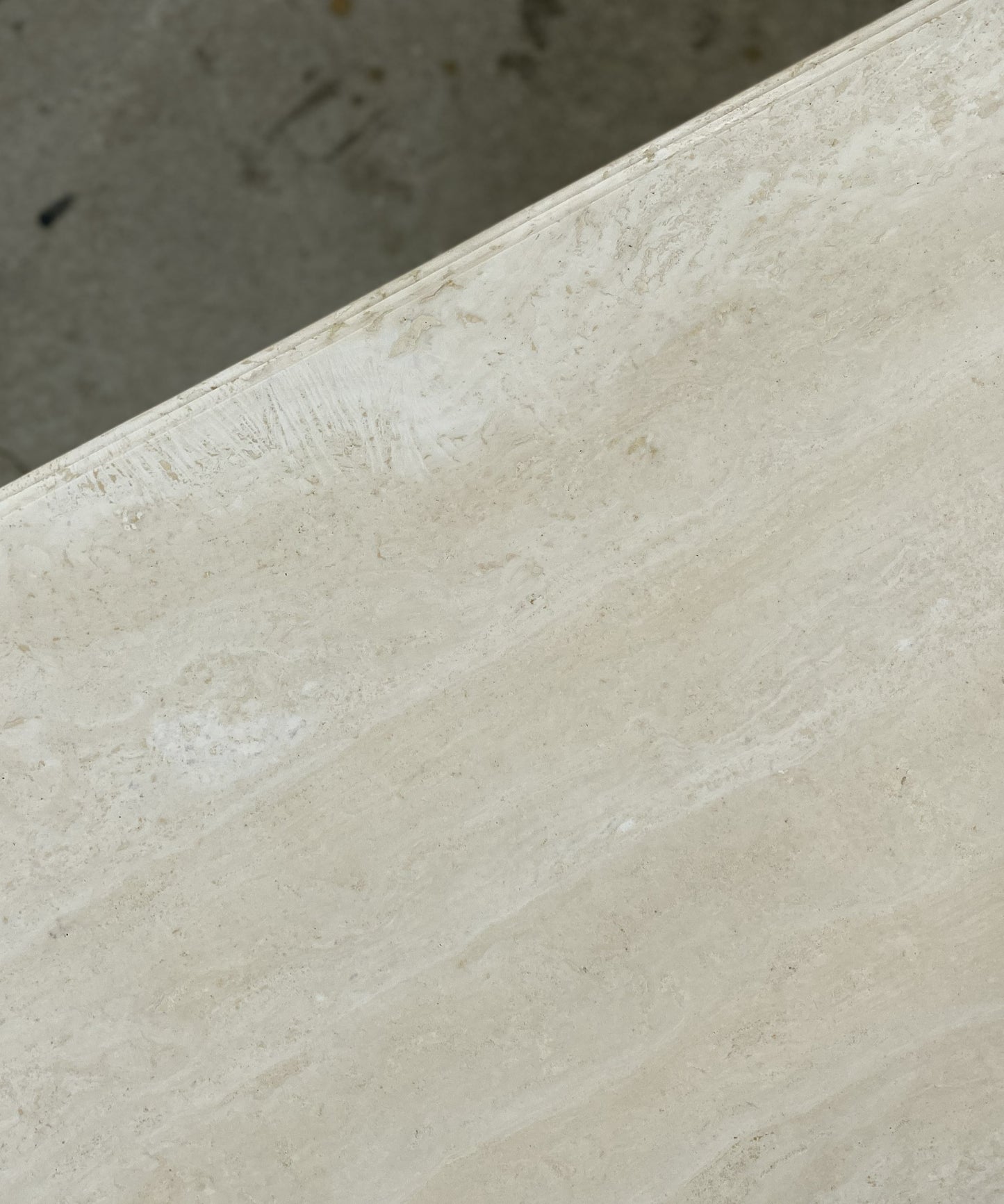 Italian Travertine Low Table